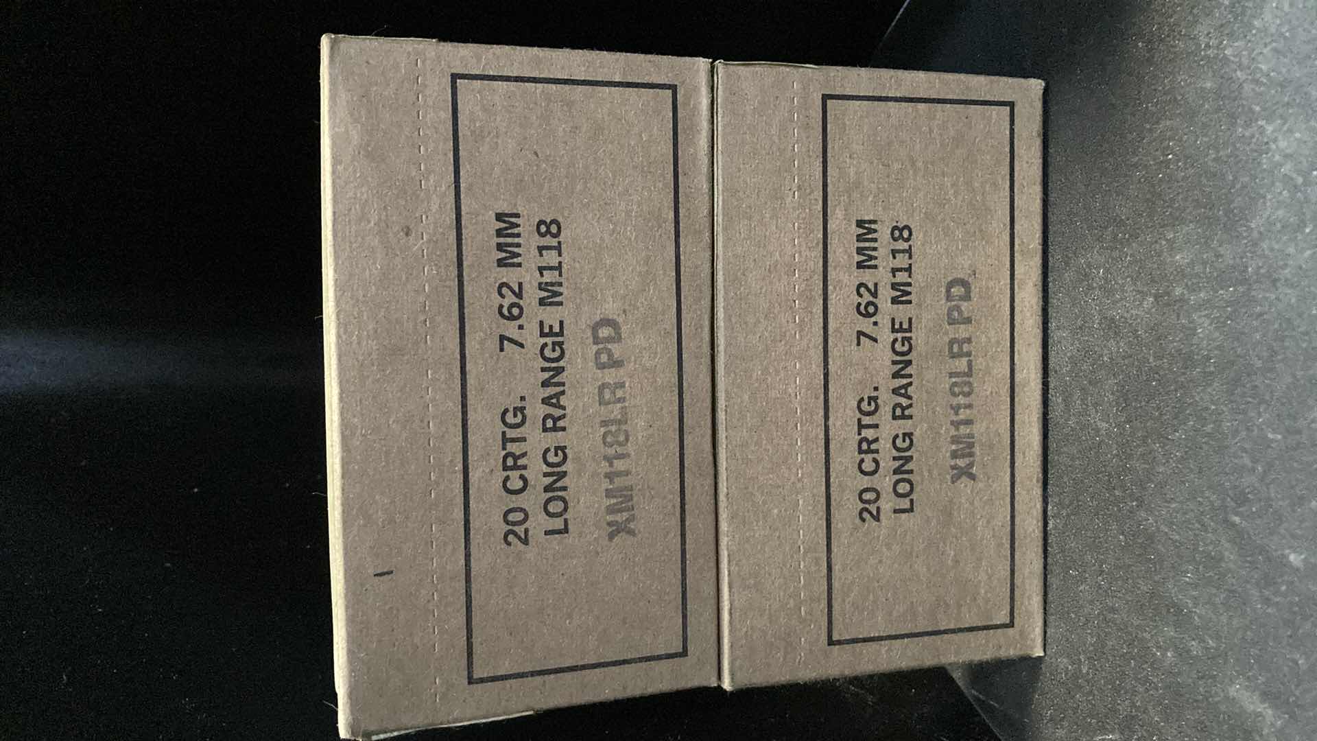 Photo 1 of 7.62MM LONG RANGE M118 XM118LR PD AMMO (40)