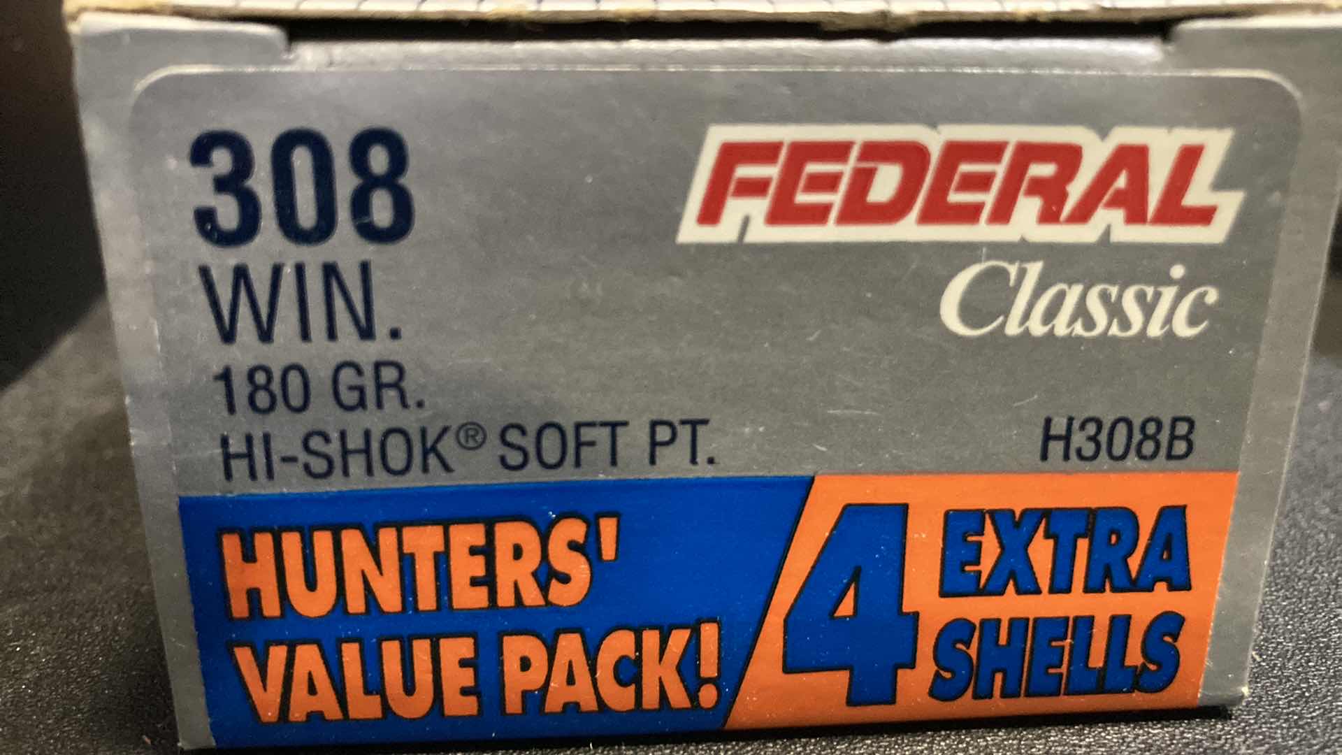 Photo 2 of FEDERAL 308 WIN HI-SHOK SOFT POINT AMMO (24)