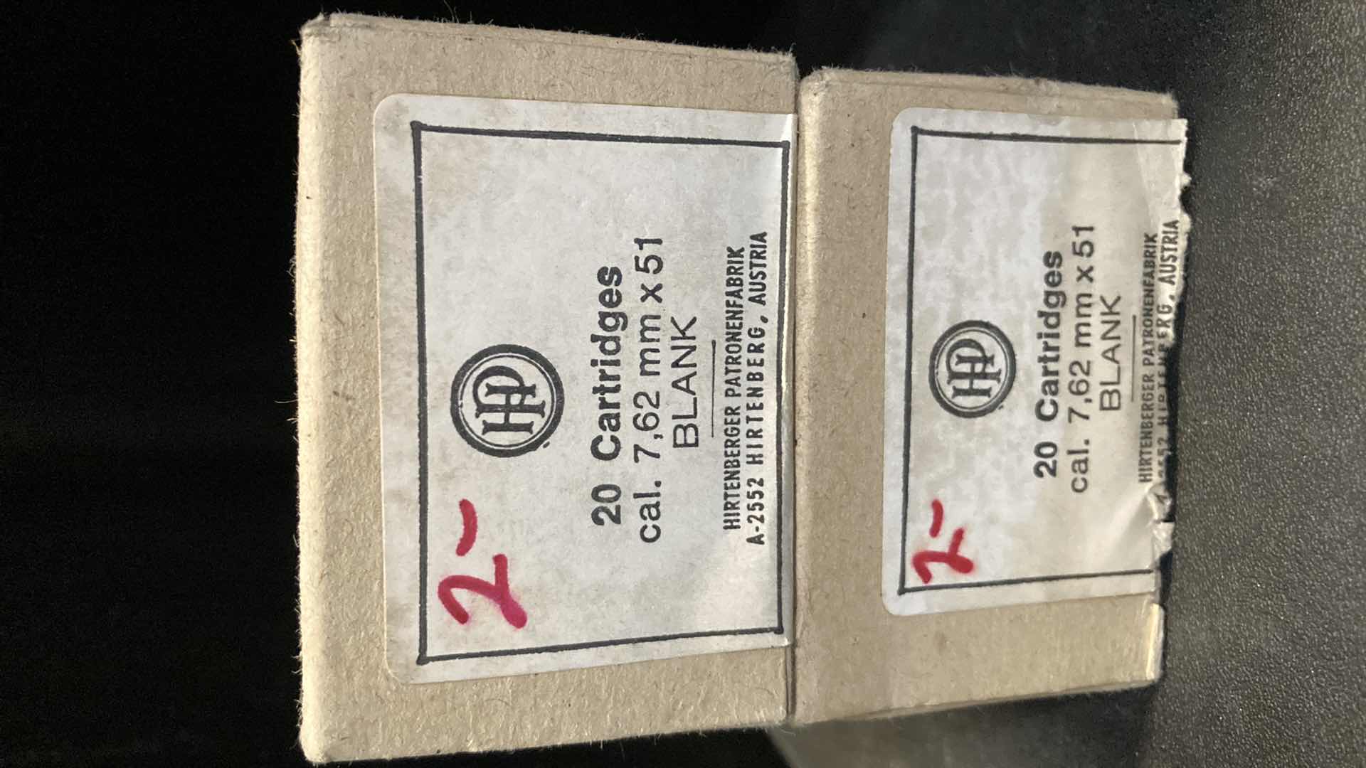 Photo 1 of HP 7.62MM X 51 BLANKS (40)