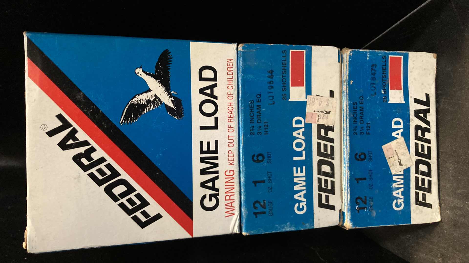 Photo 1 of FEDERAL 12 GAUGE GAME LOAD AMMO (75)