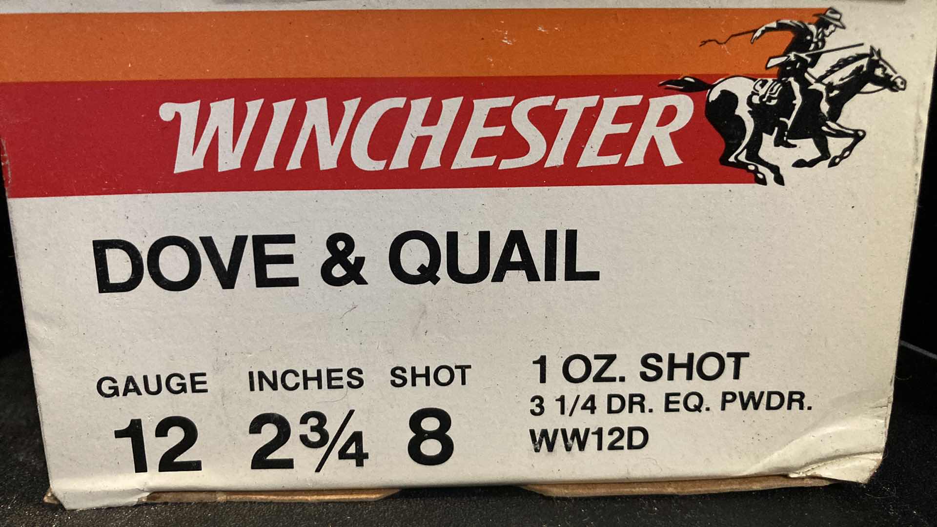 Photo 2 of WINCHESTER 12 GAUGE DOVE & QUAIL SHOT AMMO (67)