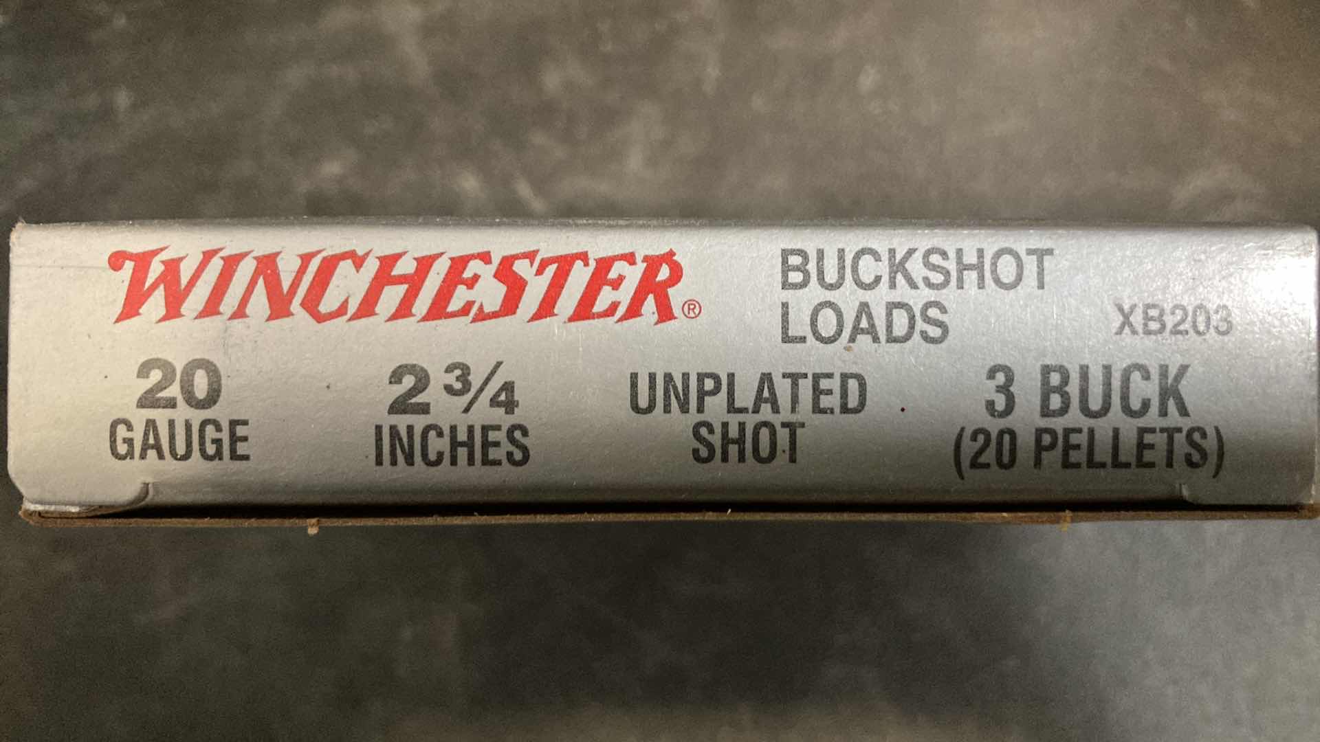 Photo 2 of WINCHESTER 20 GAUGE BUCKSHOT AMMO (25)