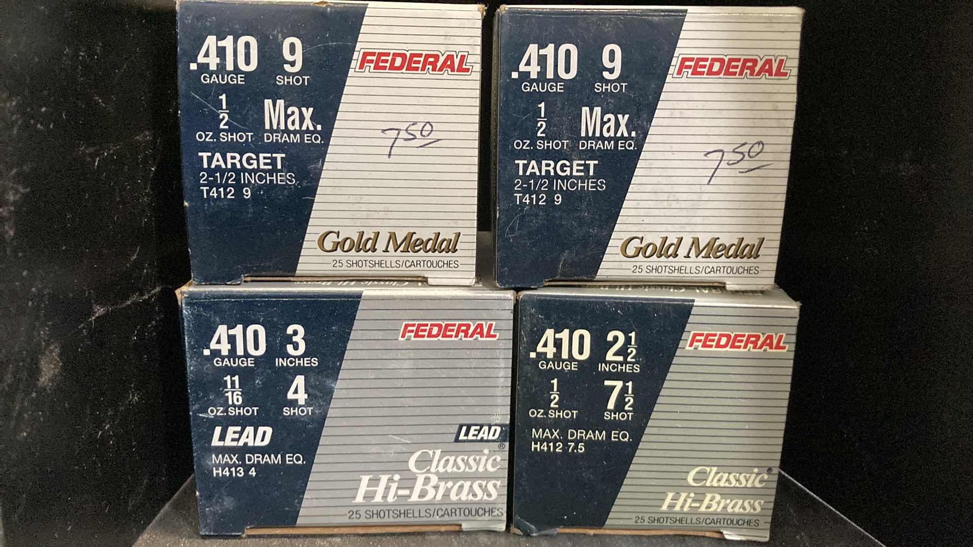 Photo 1 of FEDERAL 410 GAUGE AMMO (80)