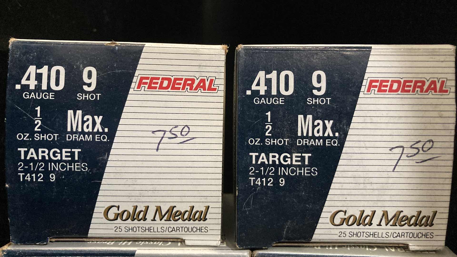 Photo 2 of FEDERAL 410 GAUGE AMMO (80)