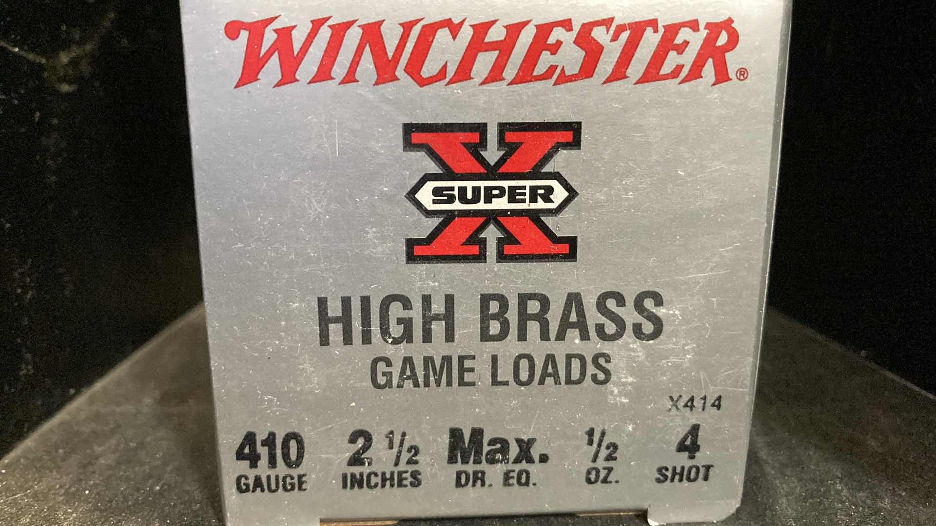 Photo 2 of WINCHESTER 410 GAUGE HIGH BRASS GAME LOAD AMMO (75)