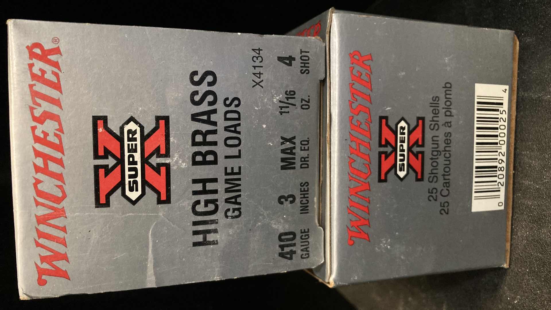 Photo 1 of WINCHESTER 410 GAUGE HIGH BRASS GAME LOAD AMMO (50)