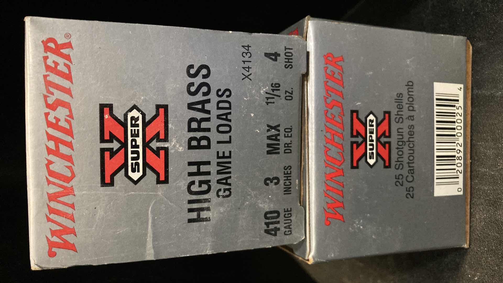 Photo 1 of WINCHESTER 410 GAUGE HIGH BRASS GAME LOAD AMMO (50)