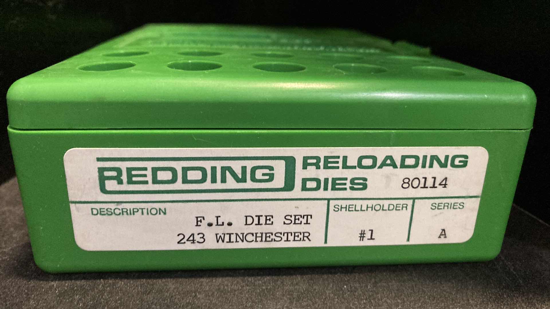 Photo 2 of REDDING RELOADING DIES 243 WINCHESTER DIE SET