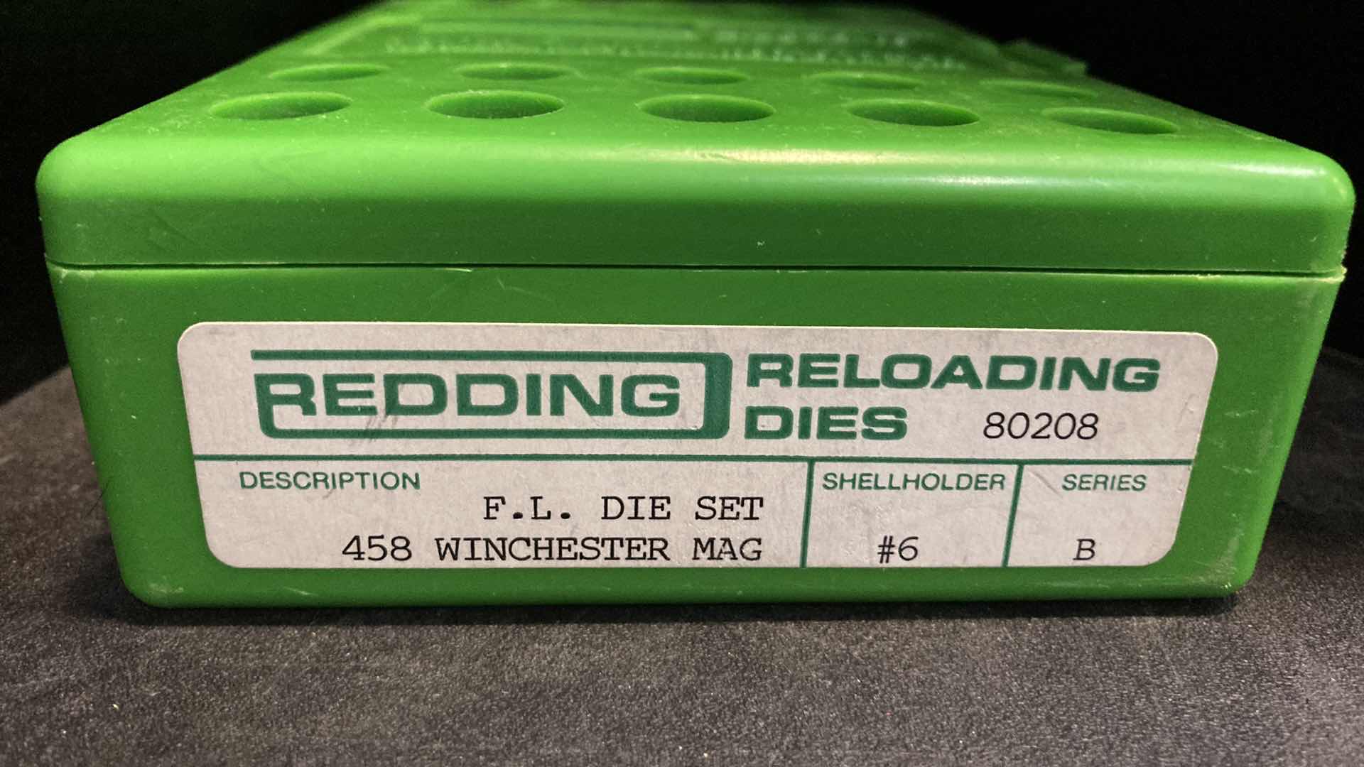 Photo 2 of REDDING RELOADING DIES 458 WINCHESTER MAG DIE SET