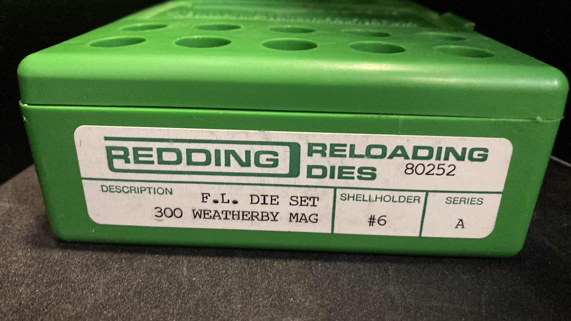 Photo 2 of REDDING RELOADING DIES 300 WEATHERBY MAG DIE SET