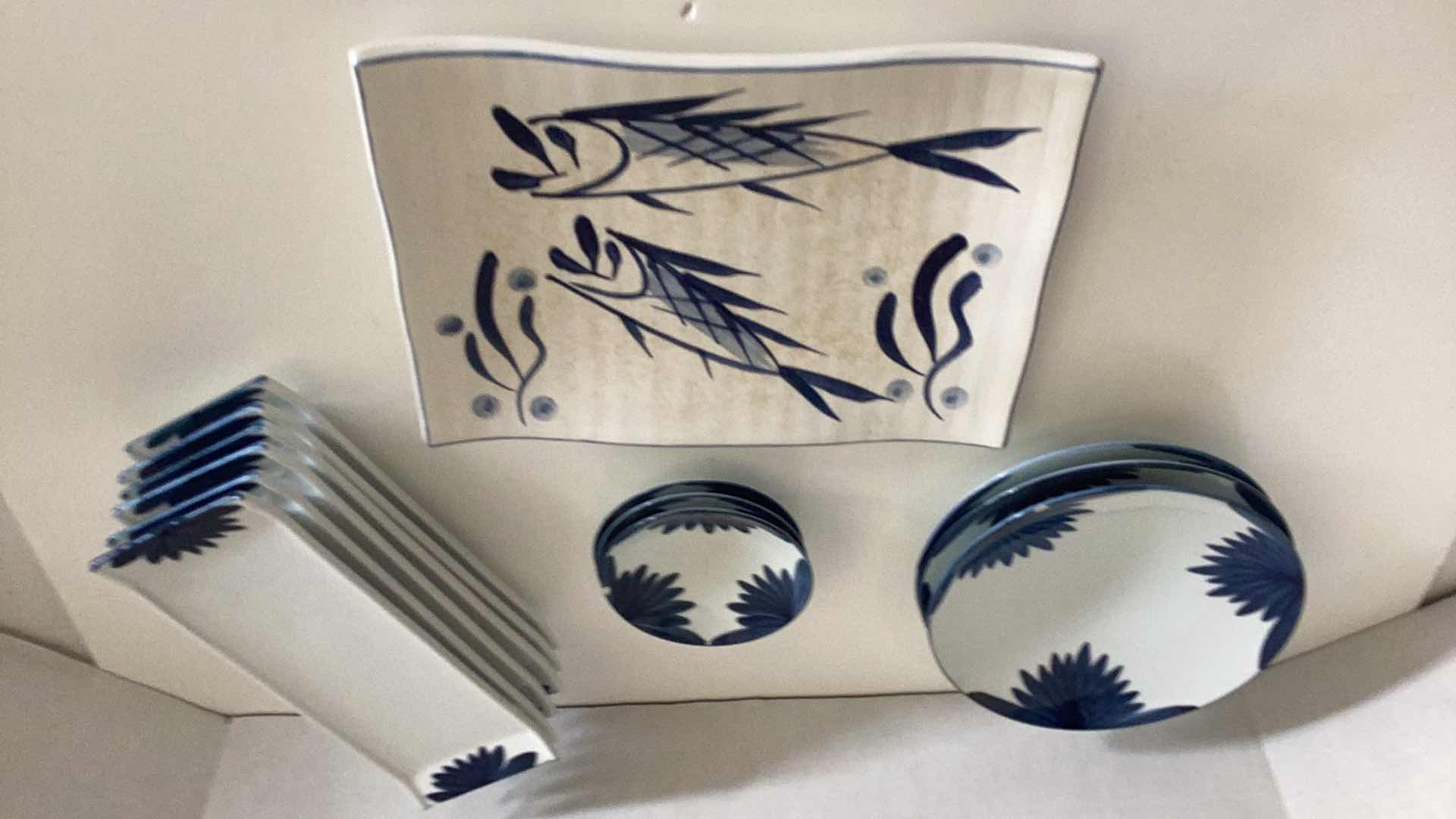 Photo 1 of SET OF JAPANESE SERVING DISHES