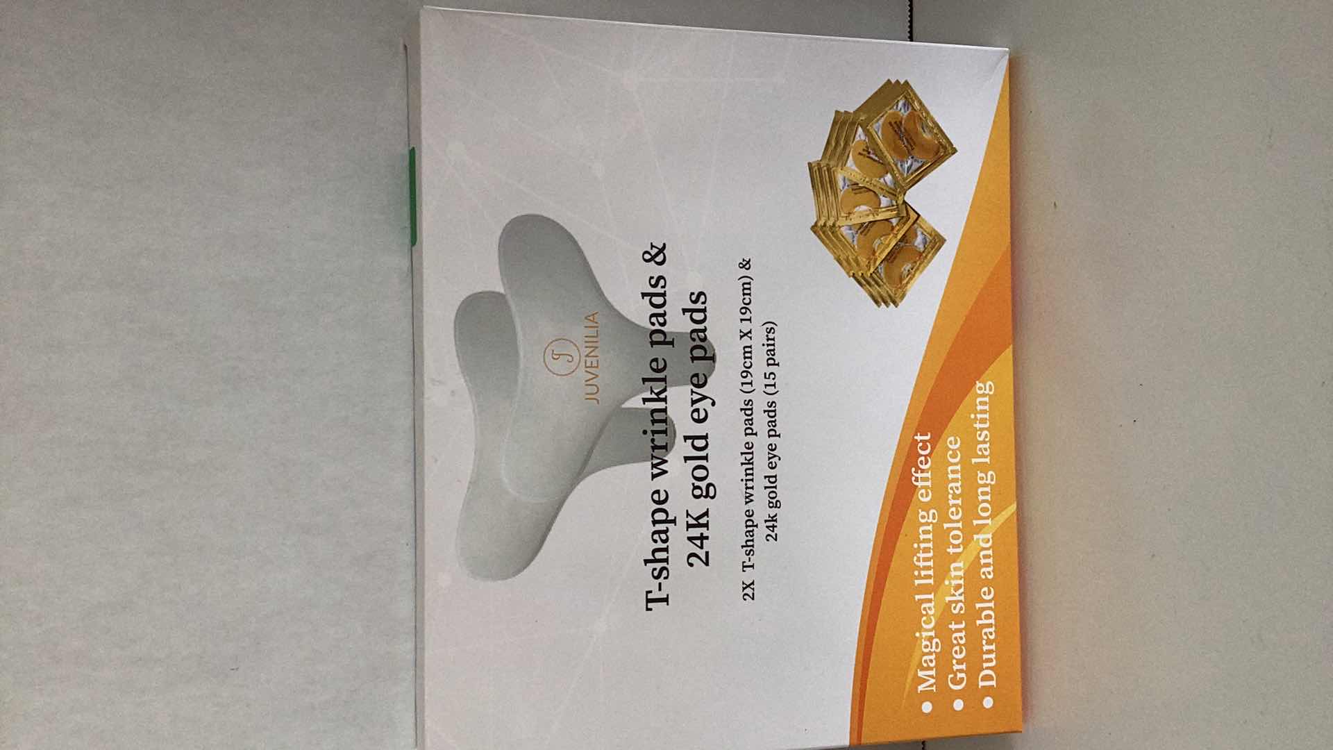 Photo 1 of T-SHAPE WRINKLE PADS AND 24K GOLD EYE PADS