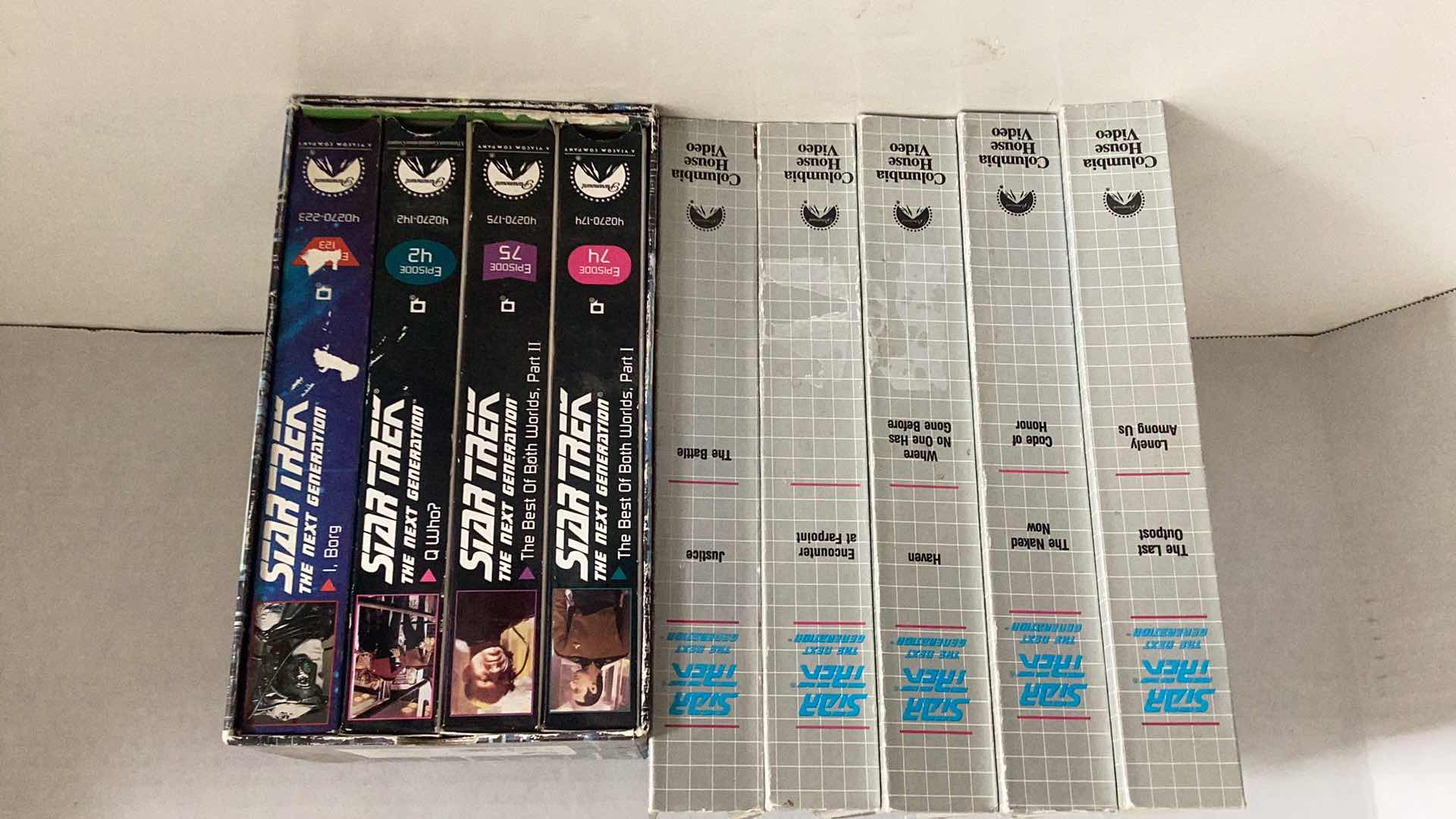 Photo 2 of STAR TREK THE NEXT GENERATION VHS TAPE SET