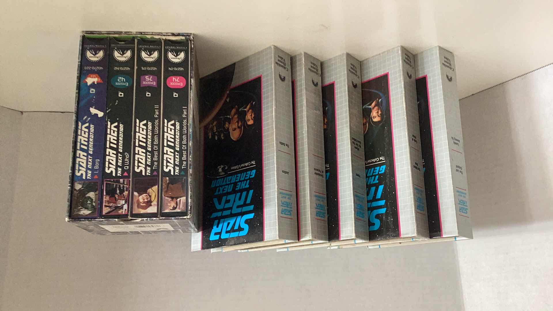 Photo 1 of STAR TREK THE NEXT GENERATION VHS TAPE SET