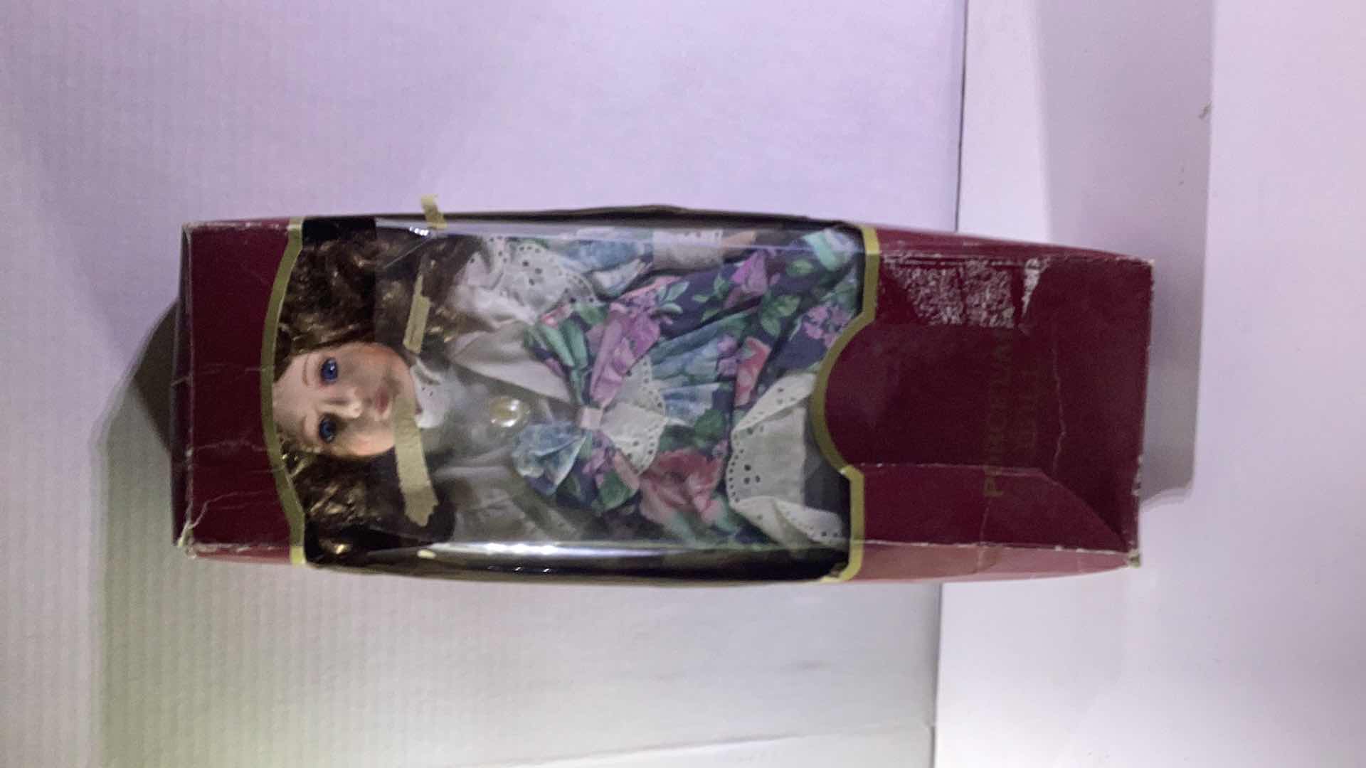 Photo 1 of PORCELAIN DOLL 18” TALL