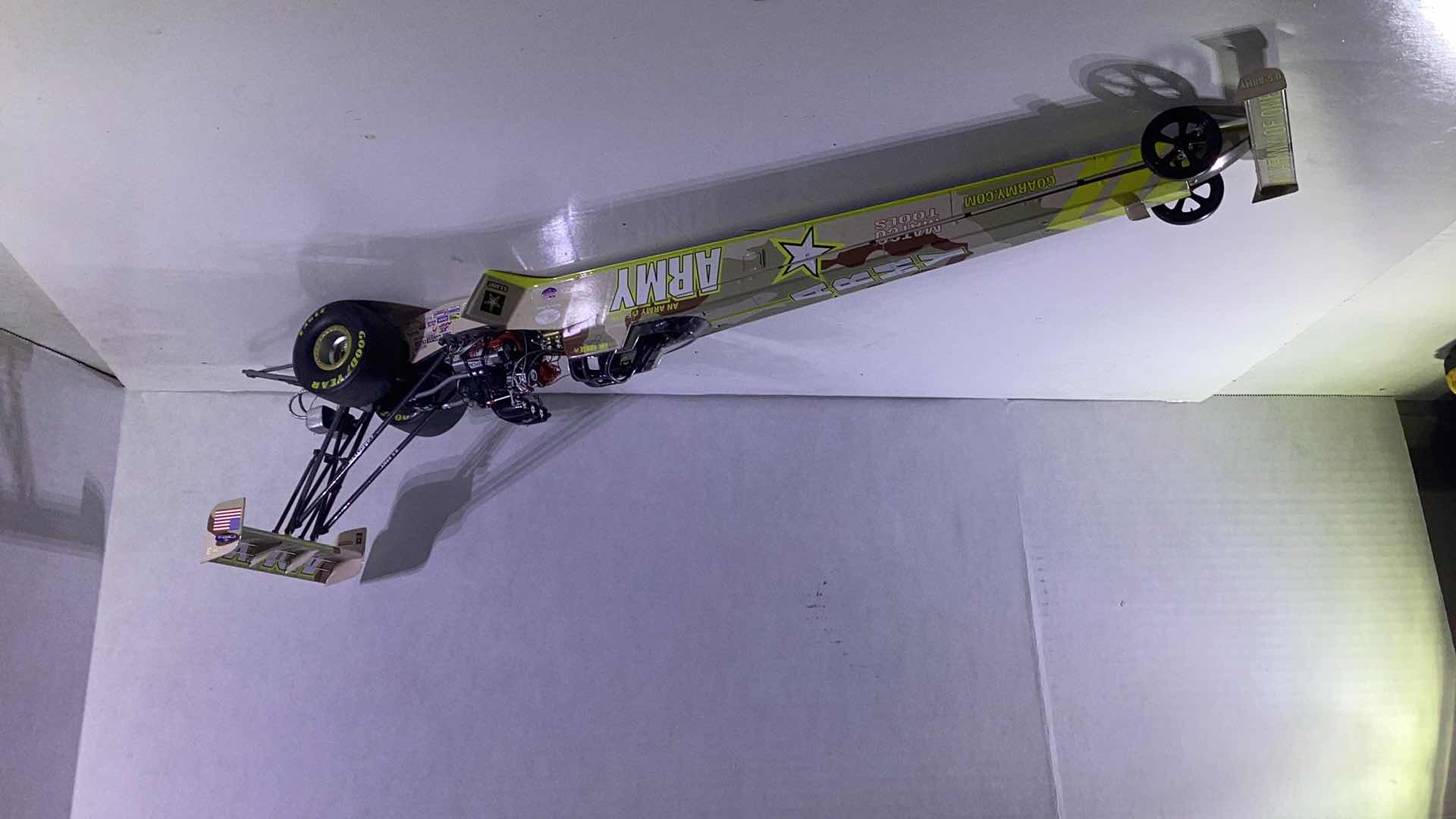 Photo 1 of DIE CAST METAL ARMY DRAGSTER 24” LONG