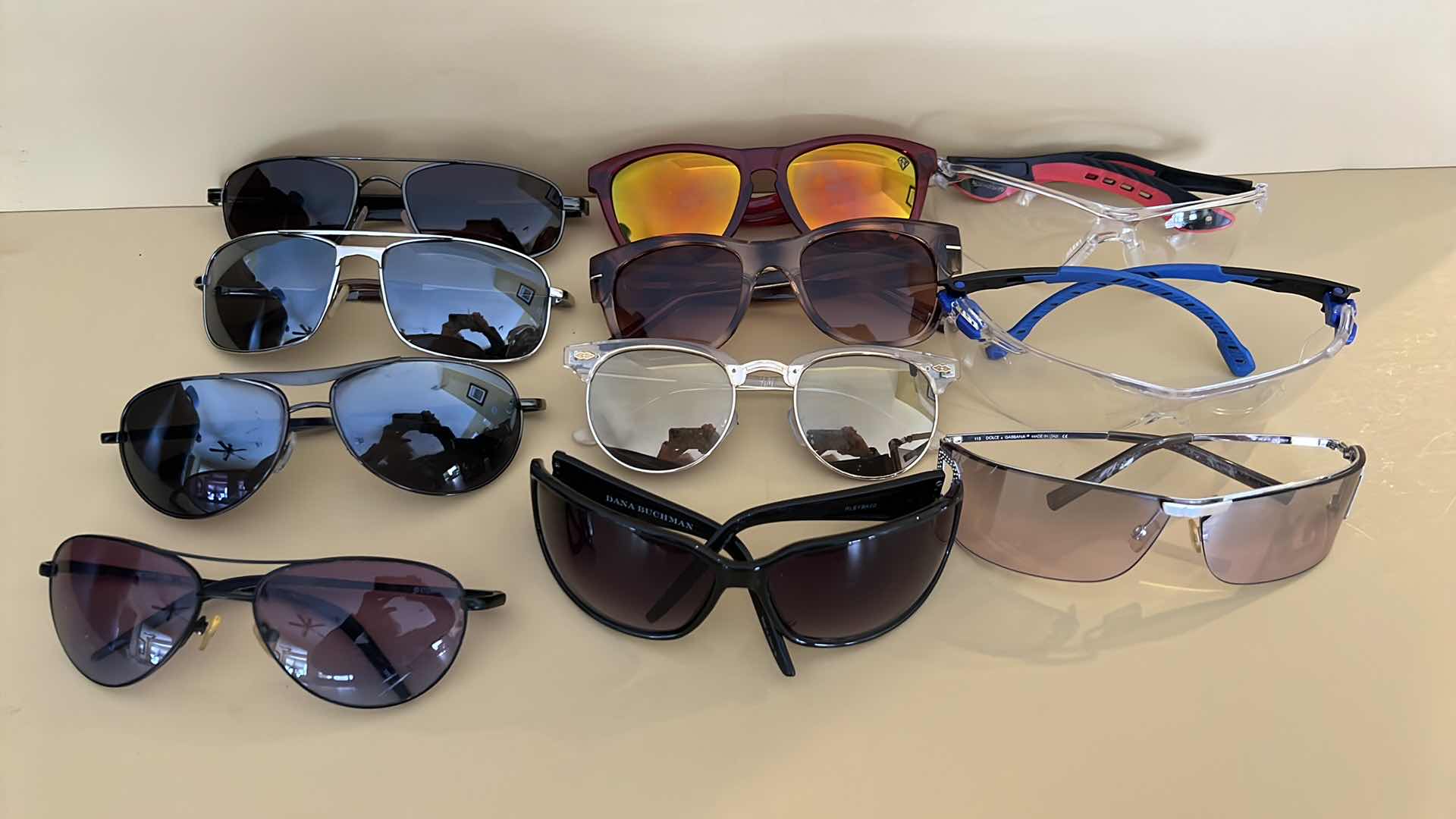 Photo 2 of 11 PAIRS- SUNGLASSES & SAFETY GLASSES