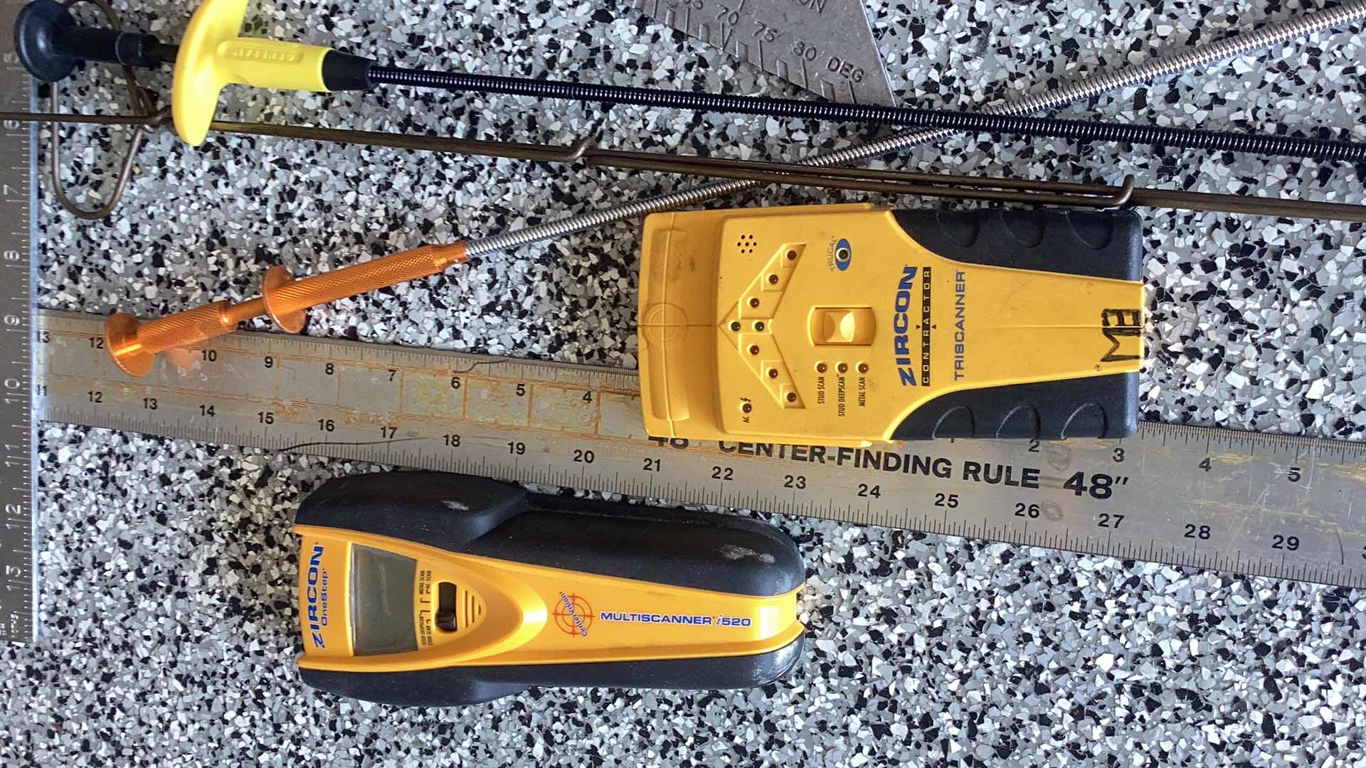 Photo 3 of METAL MEASURING RULERS, STUD FINDERS, AND ITEM PICKER UPPERS