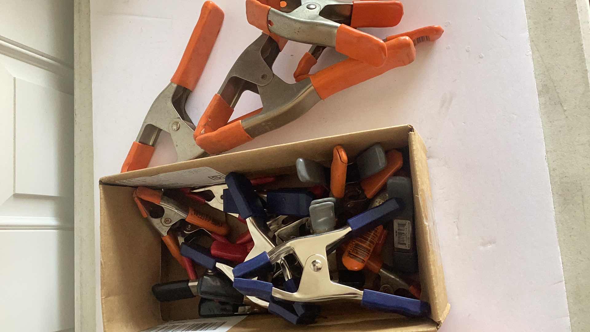 Photo 3 of DIFFERENT SIZED CLAMPS