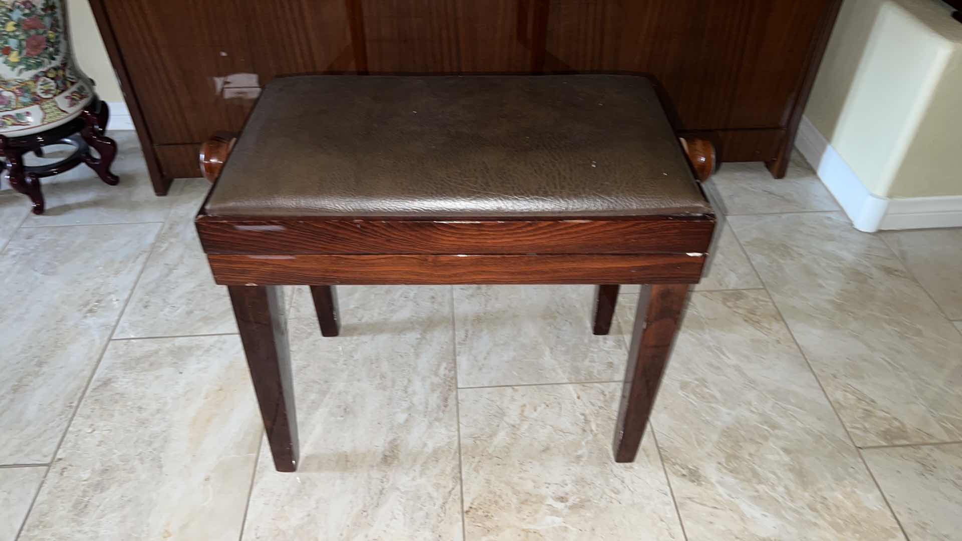 Photo 9 of VINTAGE PETROF UPRIGHT WALNUT PIANO W BENCH