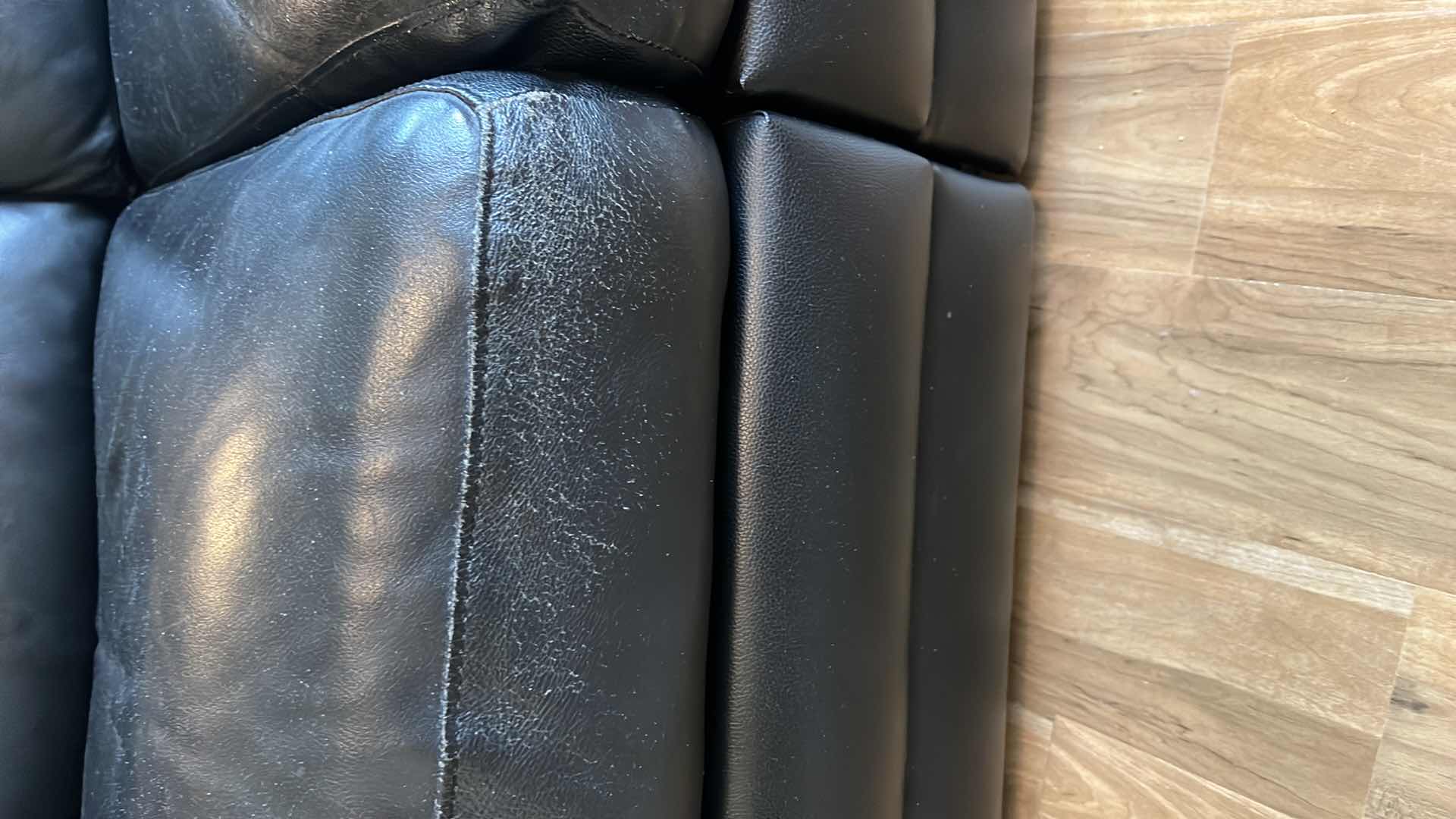 Photo 6 of BLACK LEATHER DUAL SEAT MANUAL RECLINERS