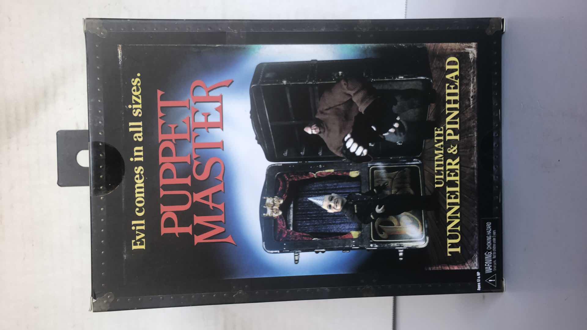 Photo 1 of PUPPET MASTER ULTIMATE TUNNELER AND PINHEAD FIGURINES