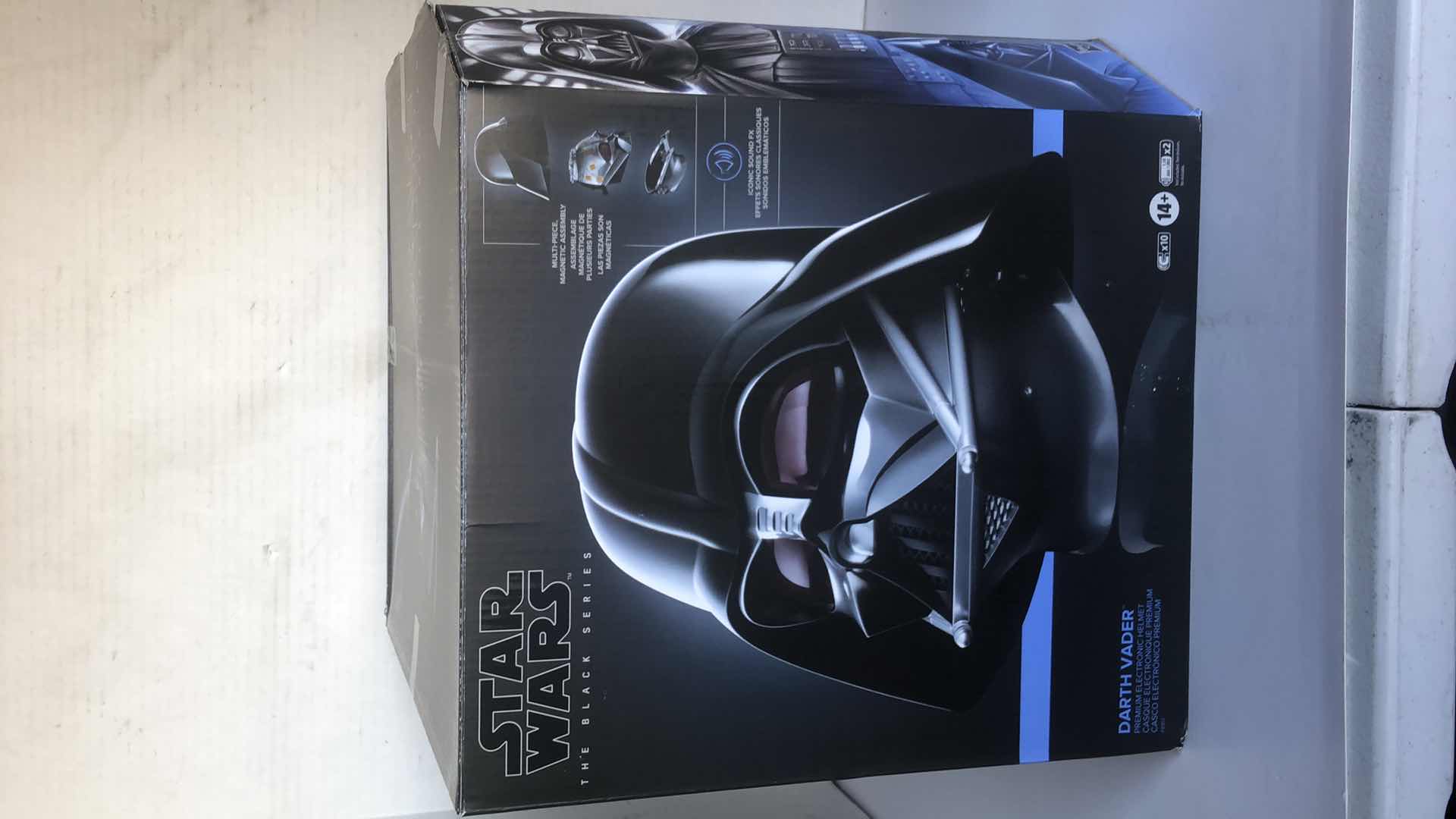 Photo 1 of NIB STAR WARS THE BLACK SERIES DARTH VADER ELECTRONIC HELMET