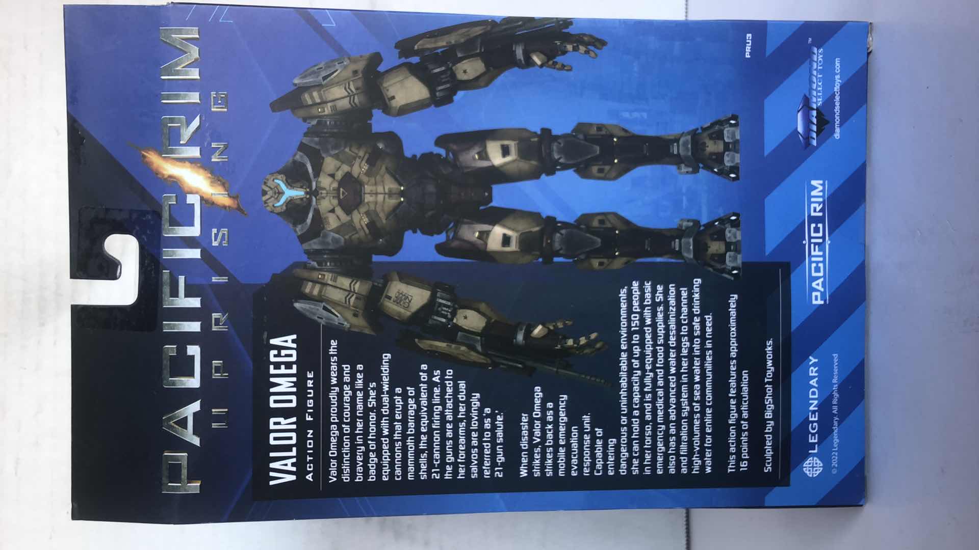 Photo 2 of PACIFIC RIM UPRISING VALOR OMEGA ACTION FIGURE