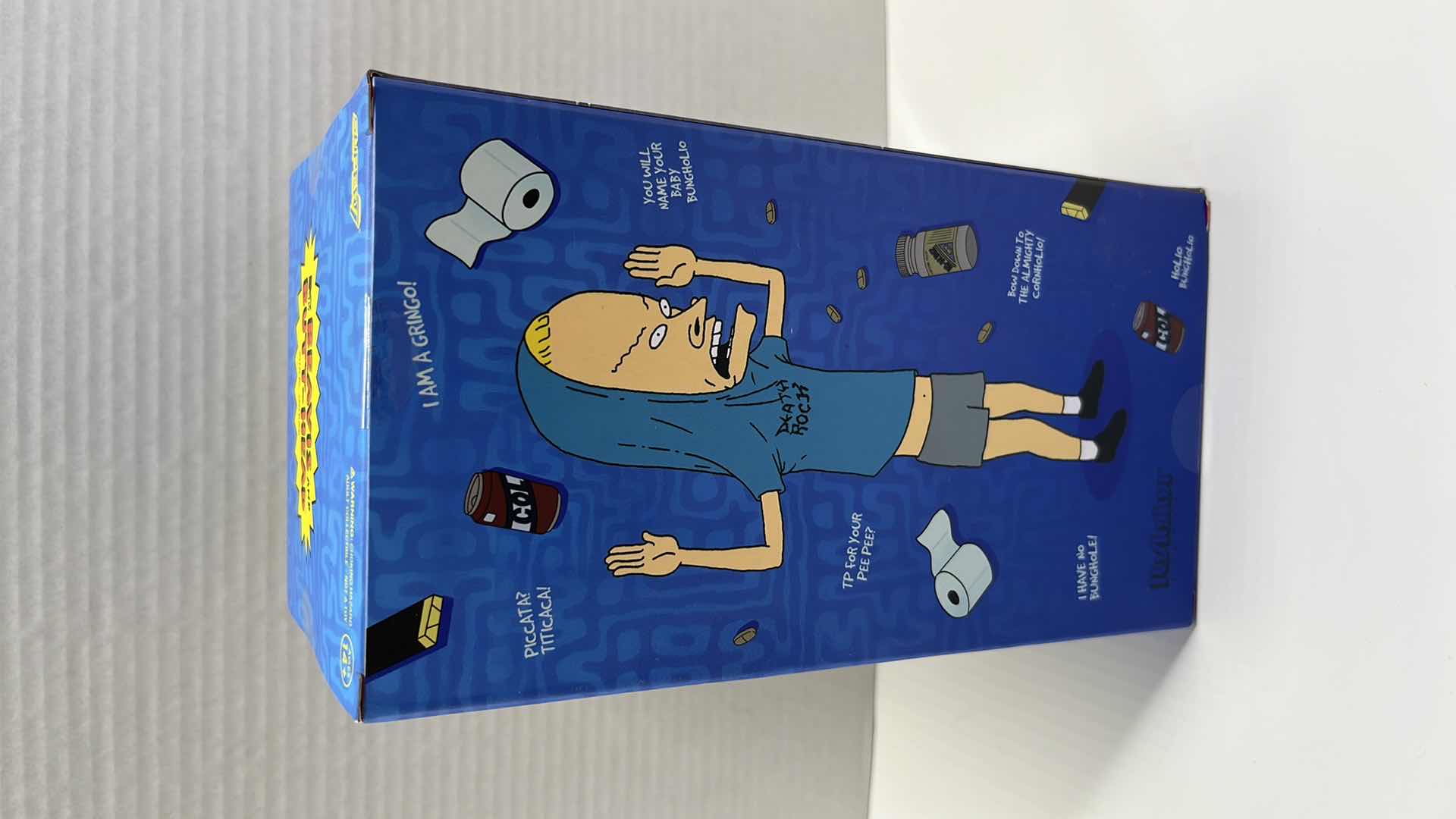 Photo 4 of NIB SUPER7 MTV BEAVIS AND BUTTHEAD THE GREAT CORNHOLIO REACTION FIGURE W TP INCLUDED