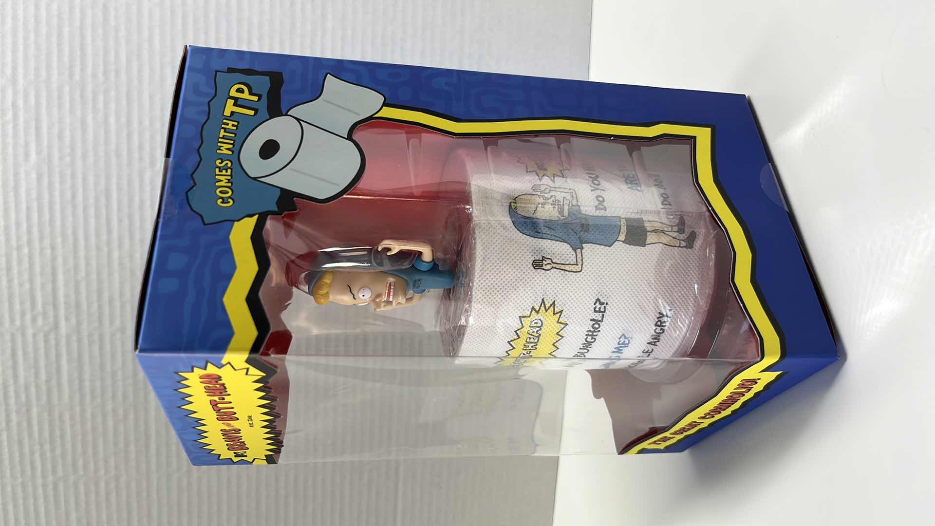Photo 2 of NIB SUPER7 MTV BEAVIS AND BUTTHEAD THE GREAT CORNHOLIO REACTION FIGURE W TP INCLUDED