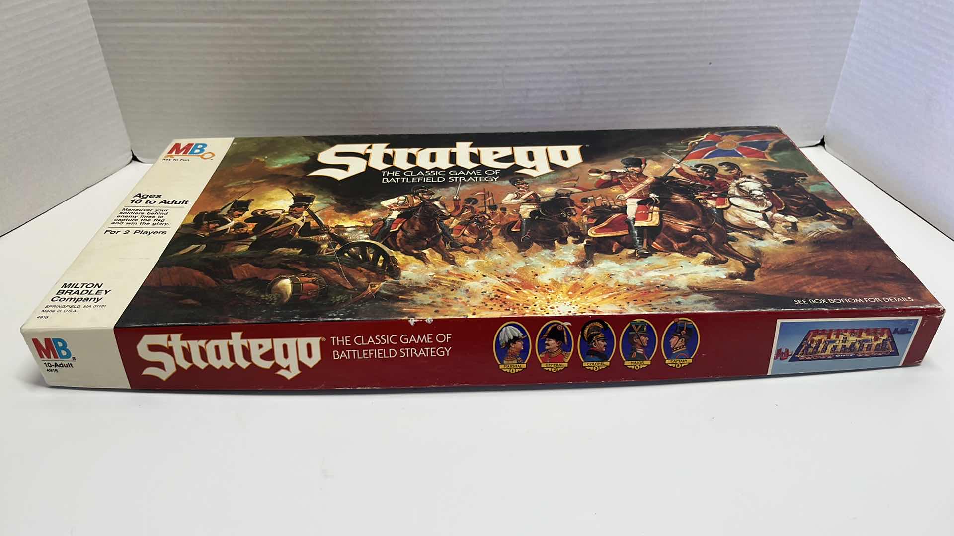 Photo 1 of VINTAGE MILTON BRADLEY STRATEGO, THE CLASSIC GAME OF BATTLEFIELD STRATEGY (1986)