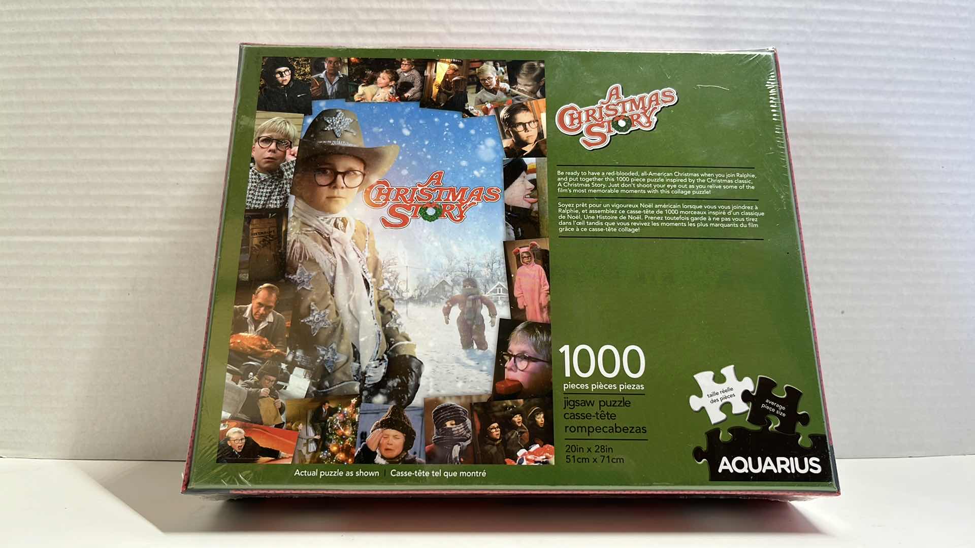 Photo 4 of NIB AQUARIUS 1000 PC JIGSAW PUZZLE, FRIENDS THE TV SERIES & A CHRISTMAS STORY MOVIE (2)