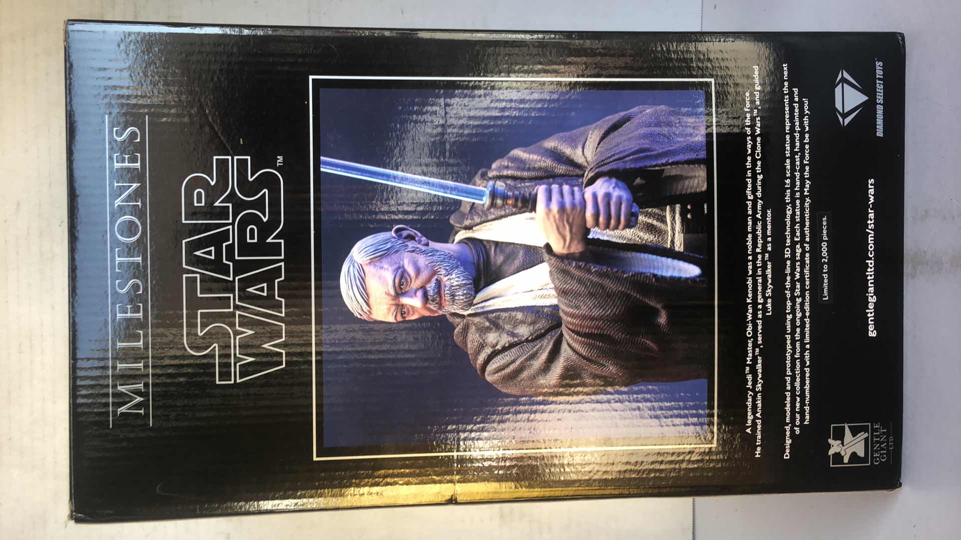 Photo 2 of $250 NIB STAR WARS OBI WAN KENOBI A NEW HOPE 1:6 SCALE HAND CAST AND PAINTED STATUE