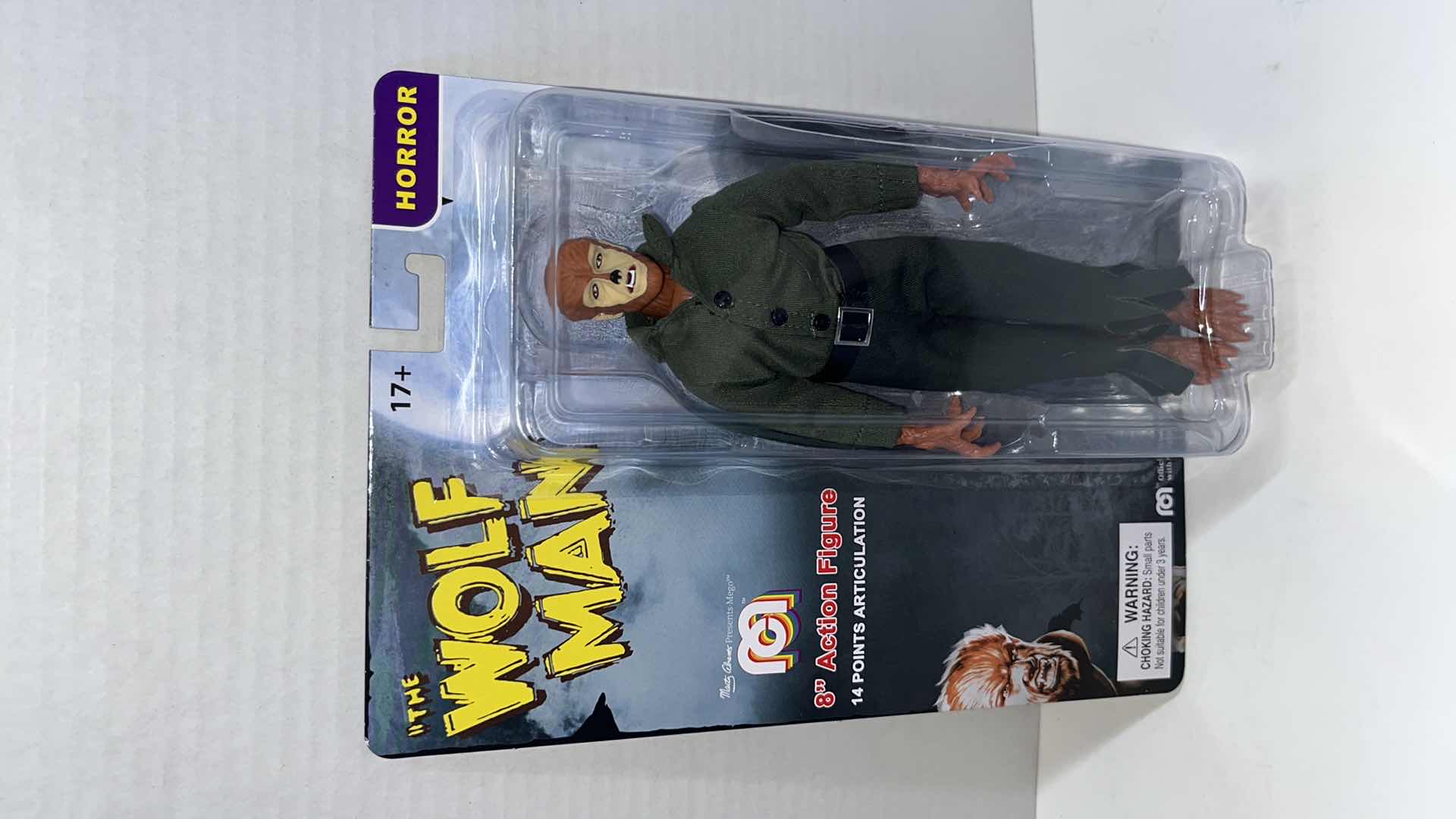 Photo 4 of NIB WORLDS GREATEST MEGO MONSTERS 8” ACTION FIGURE, CREATURE FROM THE BLACK LAGOON & THE WOLF MAN (2)