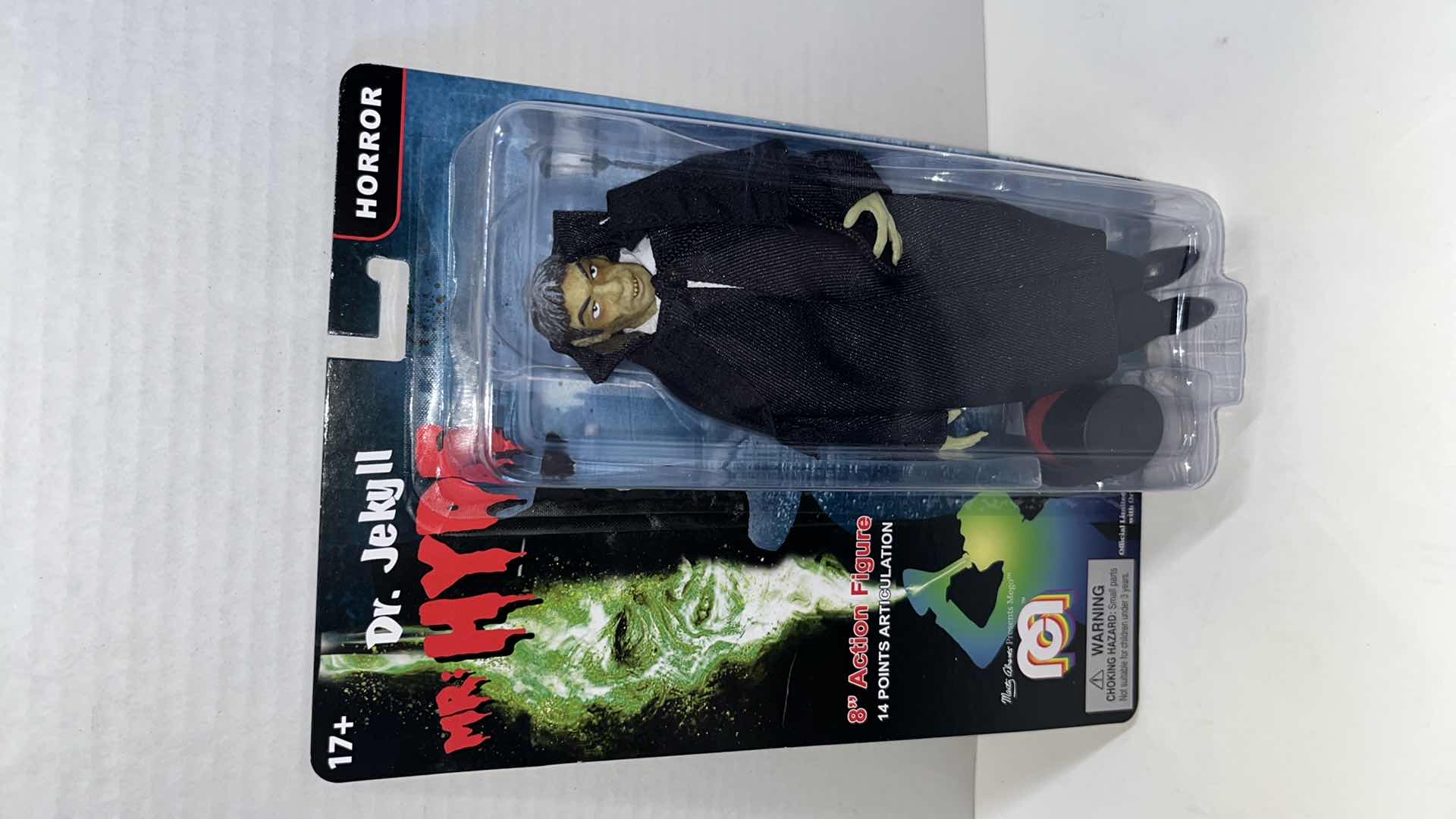Photo 4 of NIB WORLDS GREATEST MEGO MONSTERS 8” ACTION FIGURE, CREATURE FROM THE BLACK LAGOON & DR. JEKYLL MR. HYDE (2)