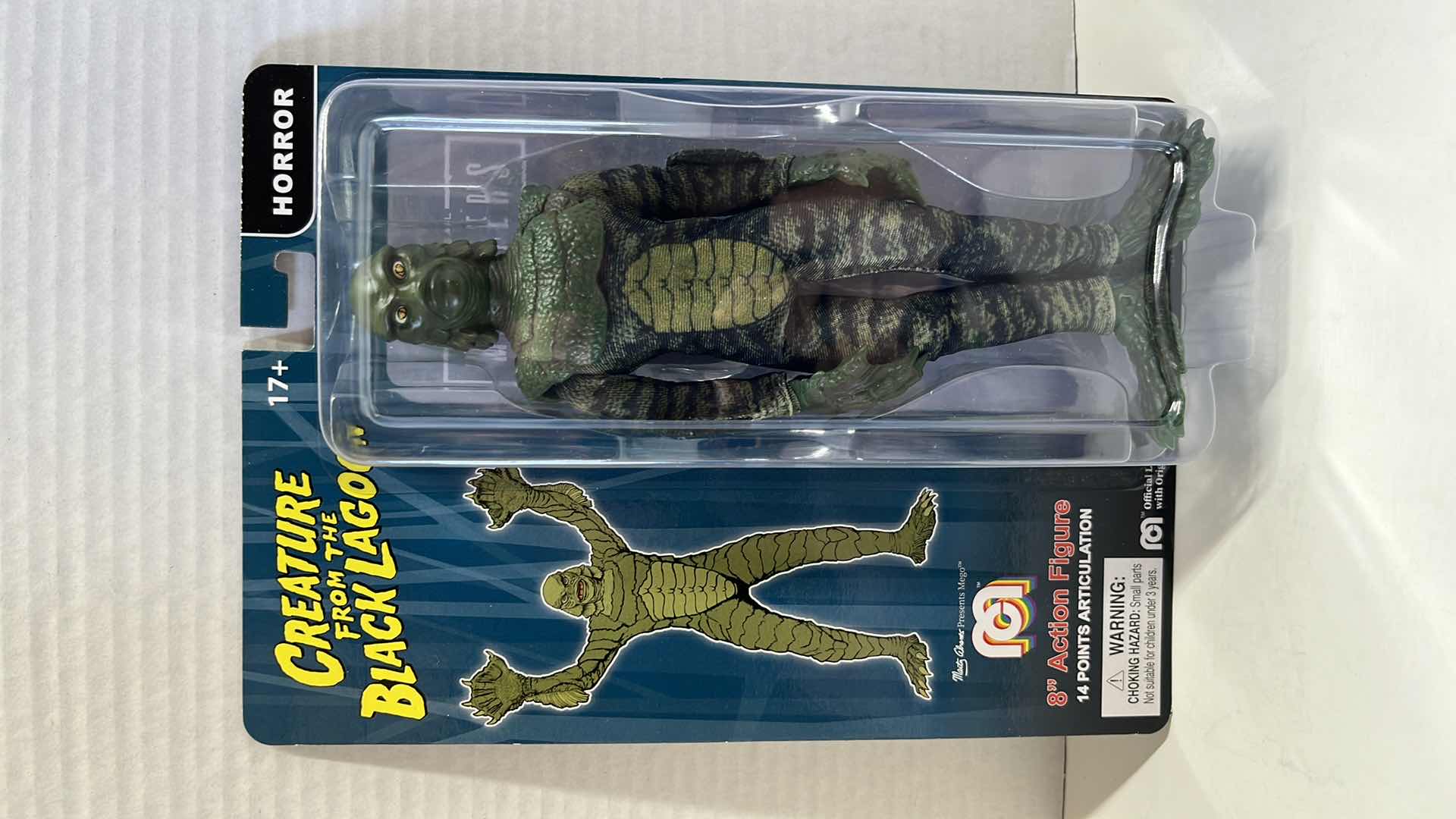 Photo 4 of NIB WORLDS GREATEST MEGO MONSTERS 8” ACTION FIGURE, TEEN WOLF & CREATURE FROM THE BLACK LAGOON (2)