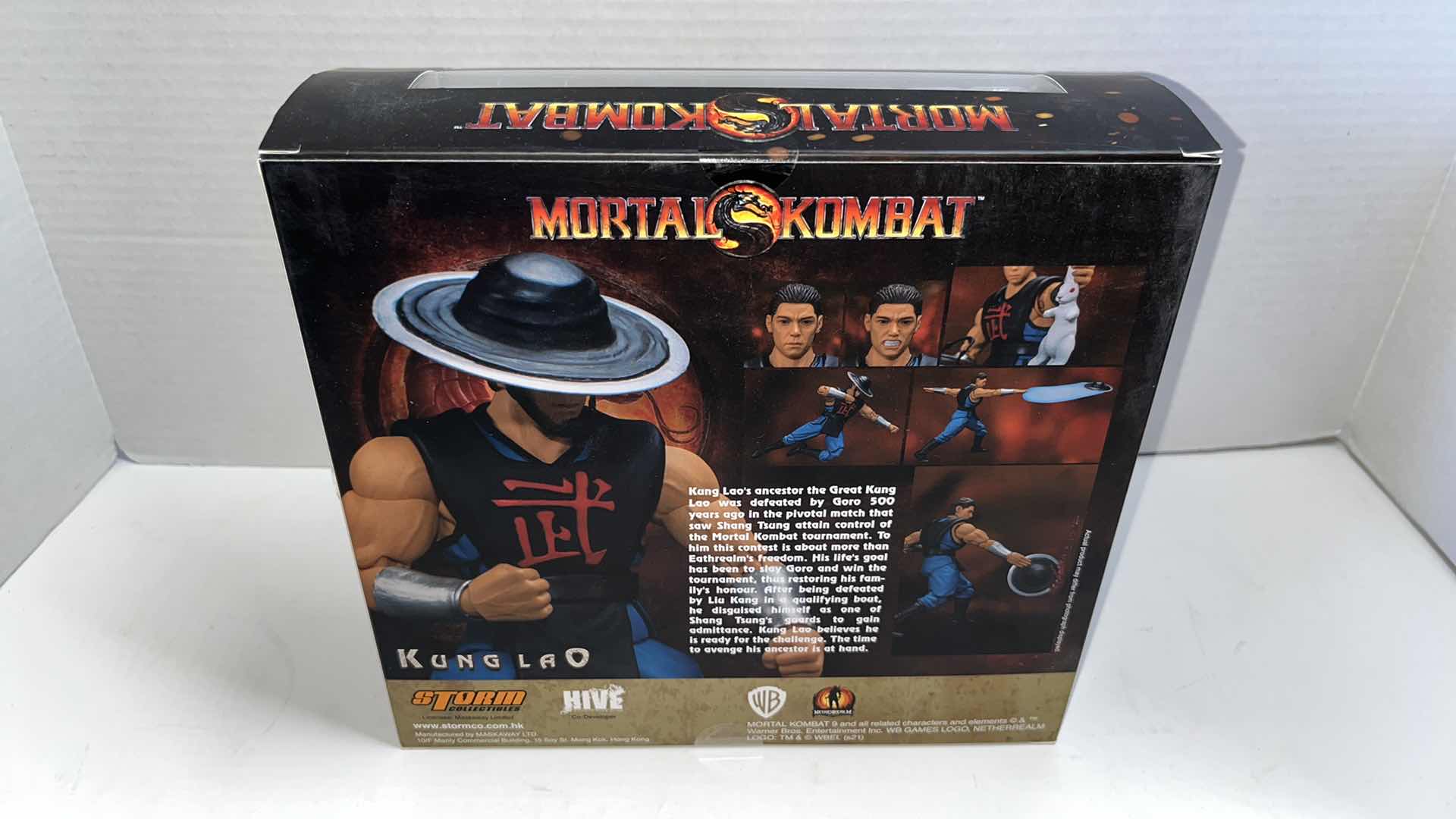 Photo 4 of NIB STORM COLLECTIBLES ACTION SERIES MORTAL KOMBAT 1/12 SCALE FIGURE & ACCESSORIES, KUNG LAO