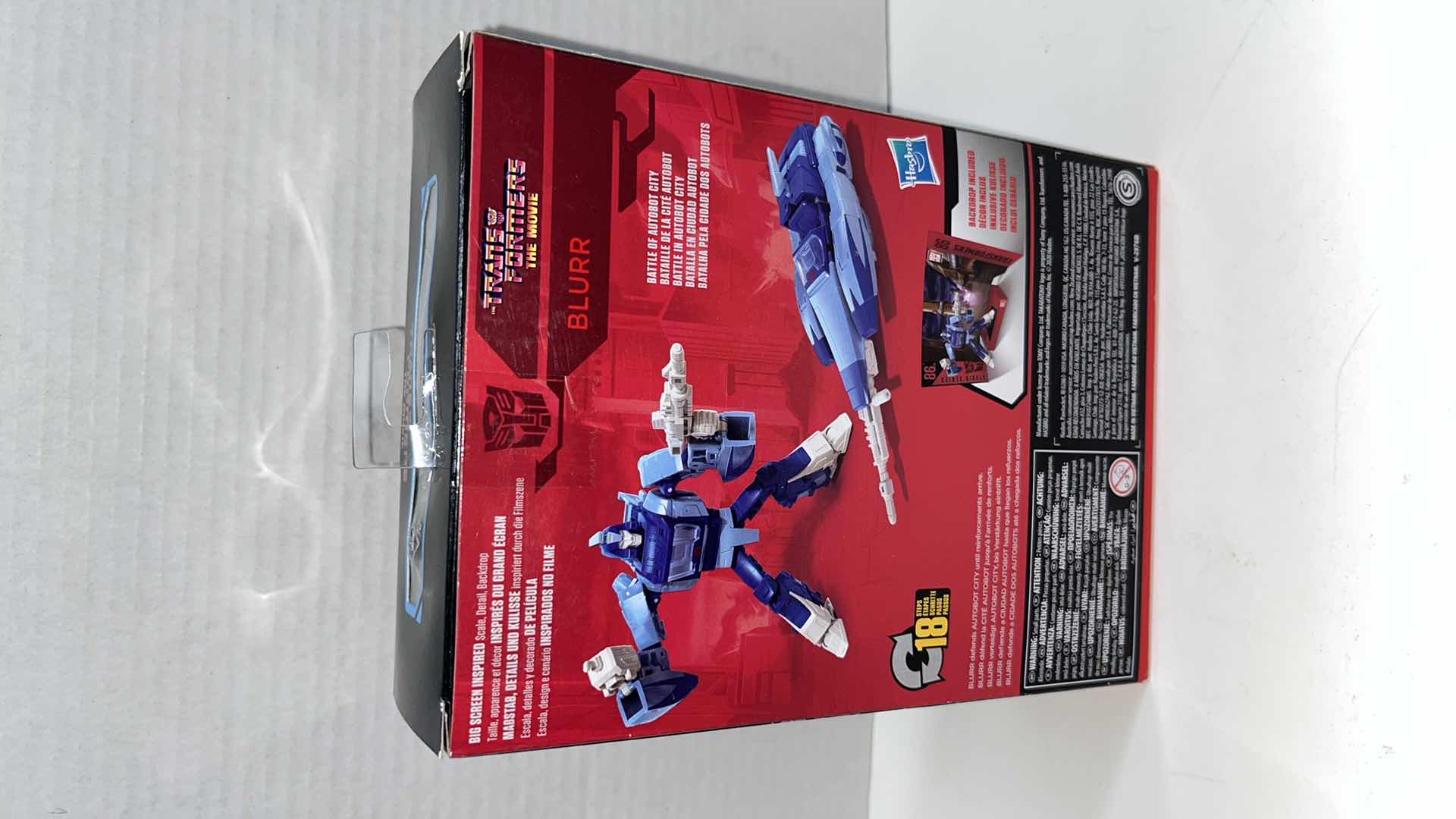 Photo 3 of $30.00  NIB HASBRO TAKARA TOMY, THE TRANSFORMERS THE MOVIE STUDIO SERIES ACTION FIGURE, BLURR #86 (1)