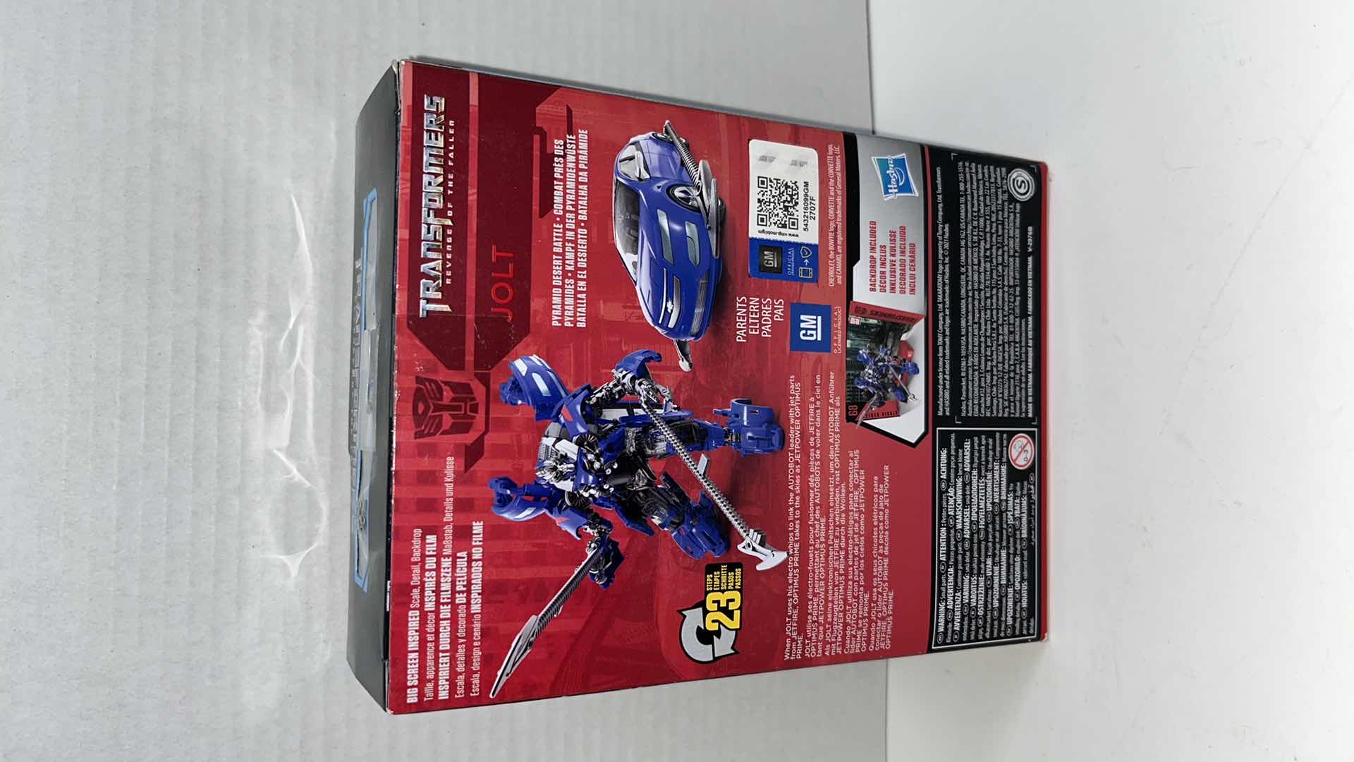 Photo 3 of $30.00  NIB HASBRO TAKARA TOMY, THE TRANSFORMERS THE MOVIE STUDIO SERIES ACTION FIGURE, JOLT #75 (1)