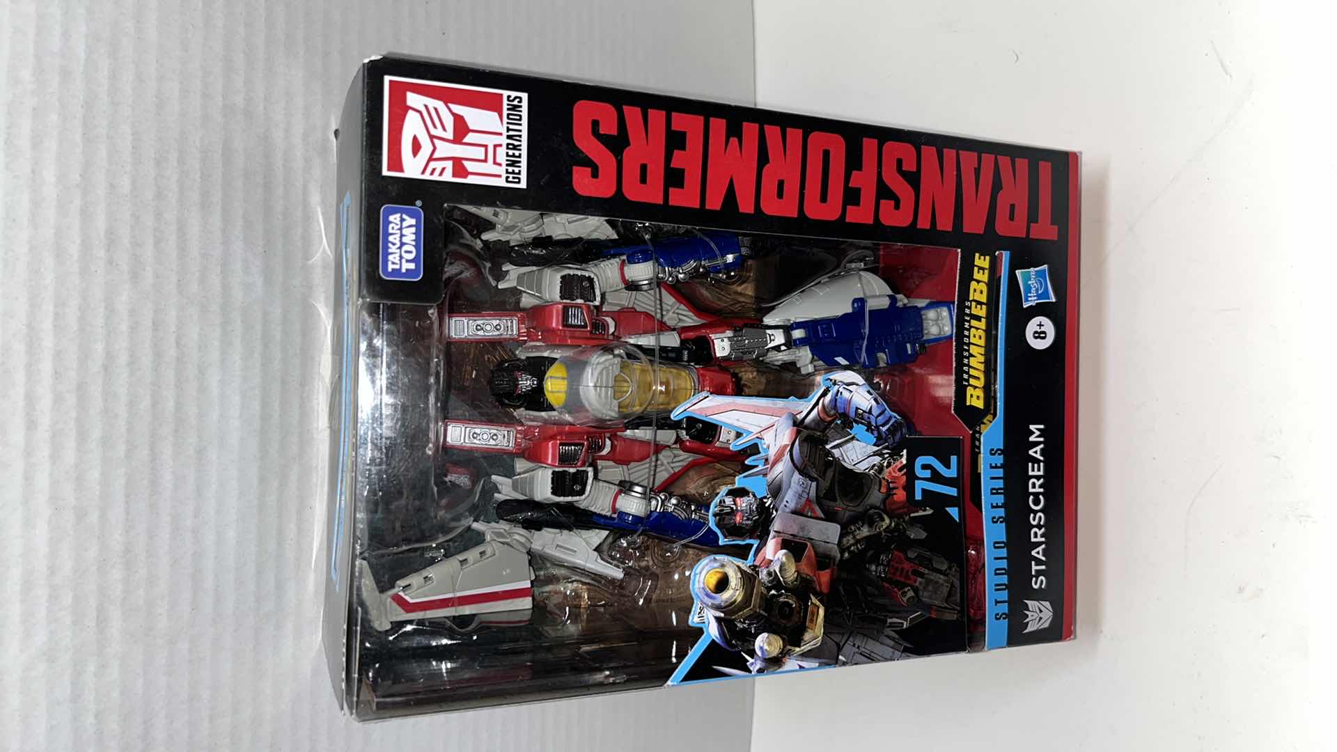 Photo 1 of $40.00 NIB HASBRO TAKARA TOMY, TRANSFORMERS BUMBLEBEE STUDIO SERIES ACTION FIGURE, STARSCREAM #72 (1)