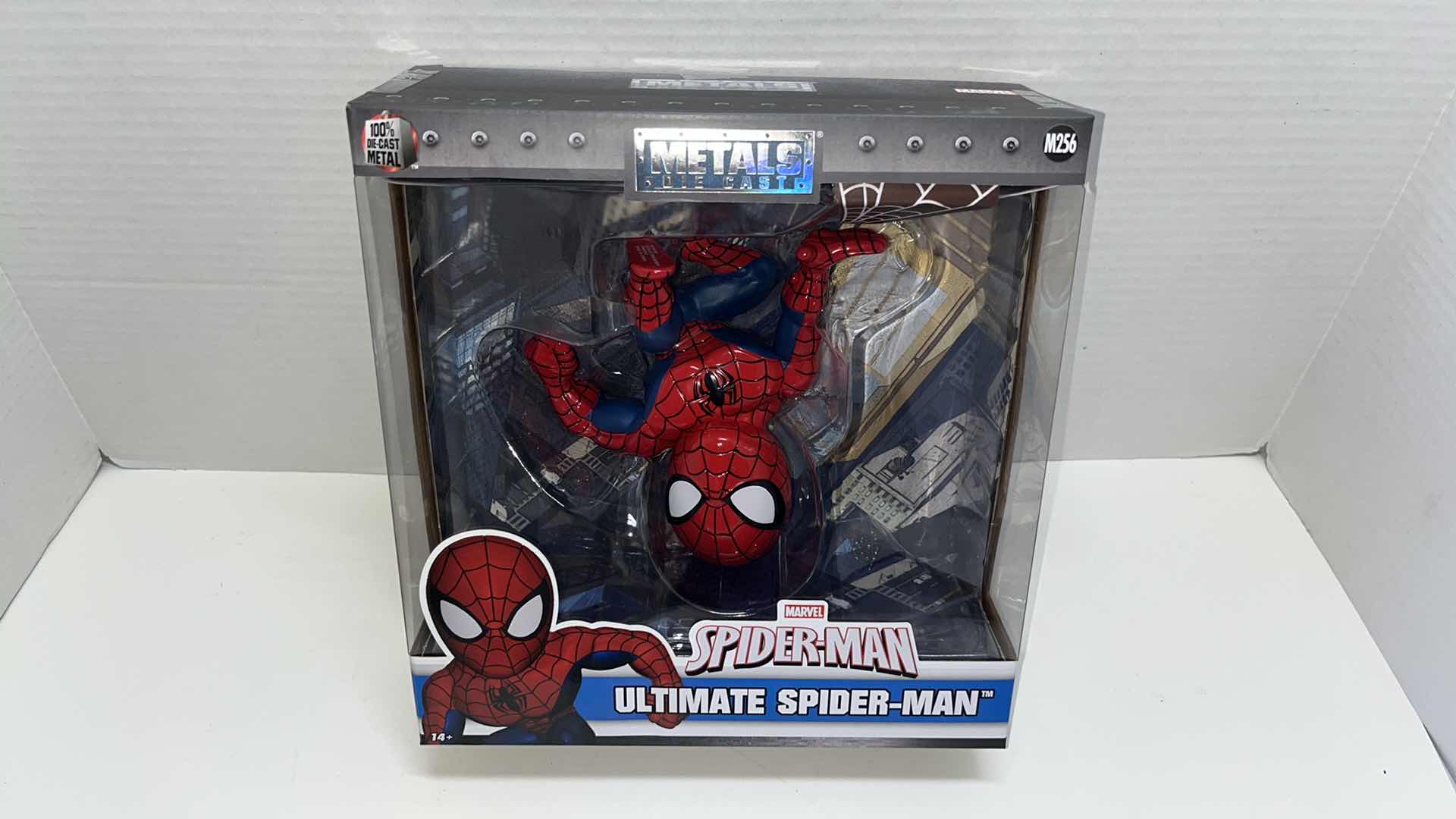 Photo 1 of $20.00  NIB MARVEL/JADA METALS DIE CAST ULTIMATE SPIDER-MAN #M256 (1)