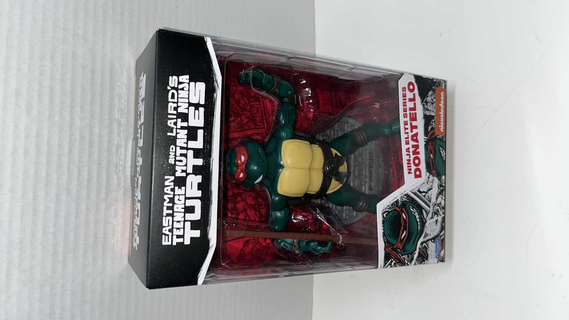 Photo 1 of $28.00   NIB PLAYMATES TOYS/NICKELODEON EASTMAN & LAIRDS TMNT NINJA ELITE SERIES ACTION FIGURE, DONATELLO (1)