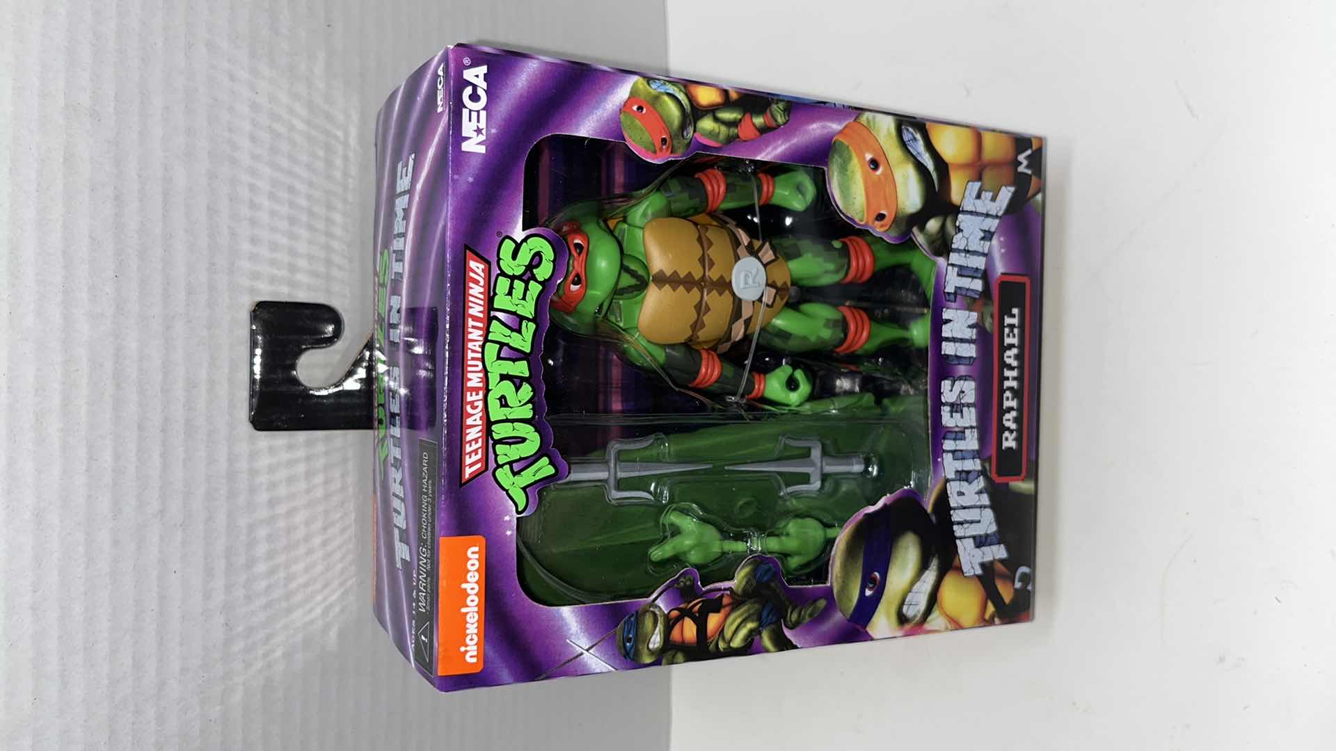 Photo 1 of $30.00  NIB NECA/NICKELODEON TMNT TURTLES IN TIME, RAPHAEL (1)