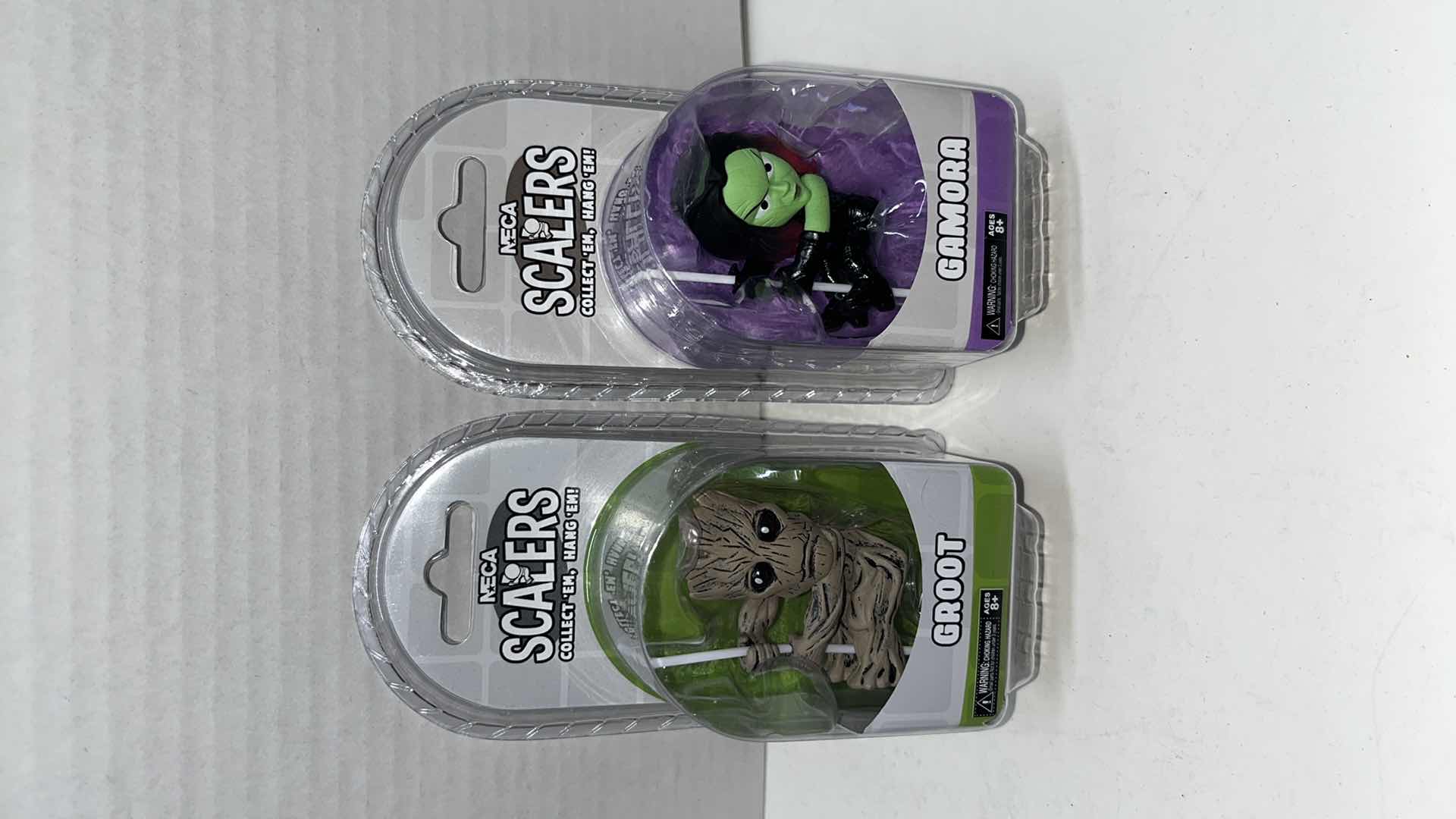 Photo 1 of NIP NECA SCALERS CORD ATTACHMENTS, GUARDIANS OF THE GALAXY GROOT & GAMORA (2)