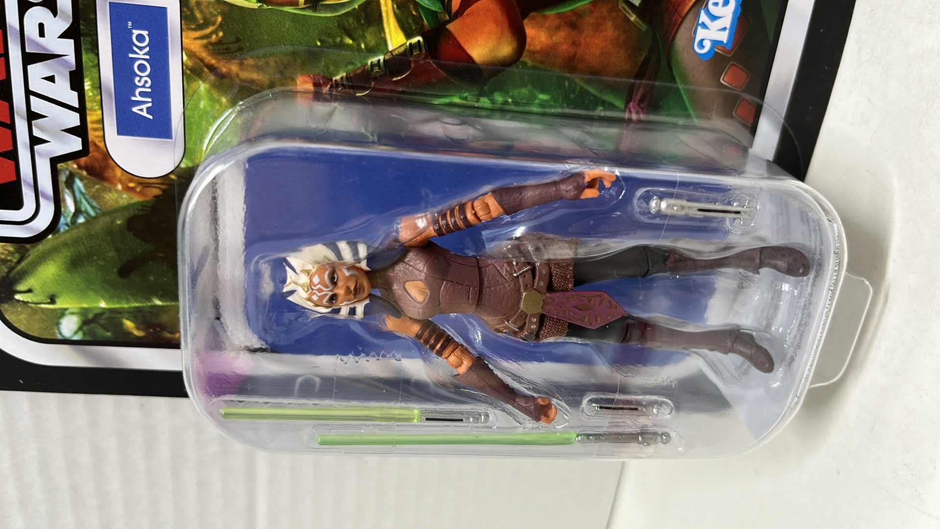 Photo 2 of NIP KENNER STAR WARS ACTION FIGURE, AHSOKA & THE ARMORER (2)