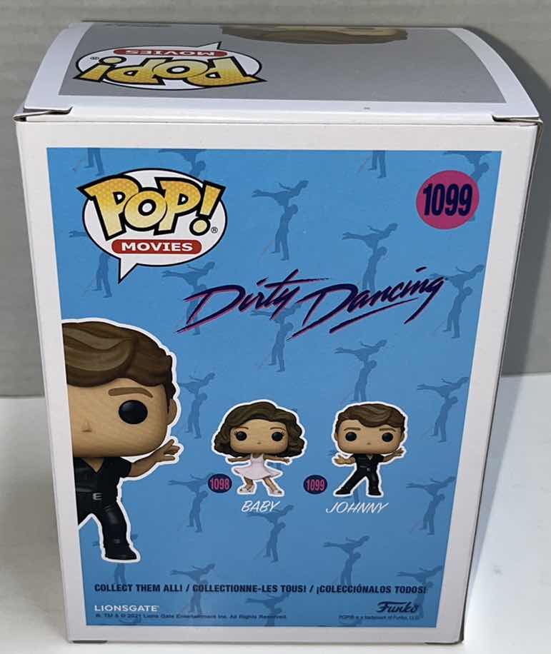 Photo 3 of NIB FUNKO POP MOVIES VINYL FIGURE, #1099 DIRTY DANCING JOHNNY (1)