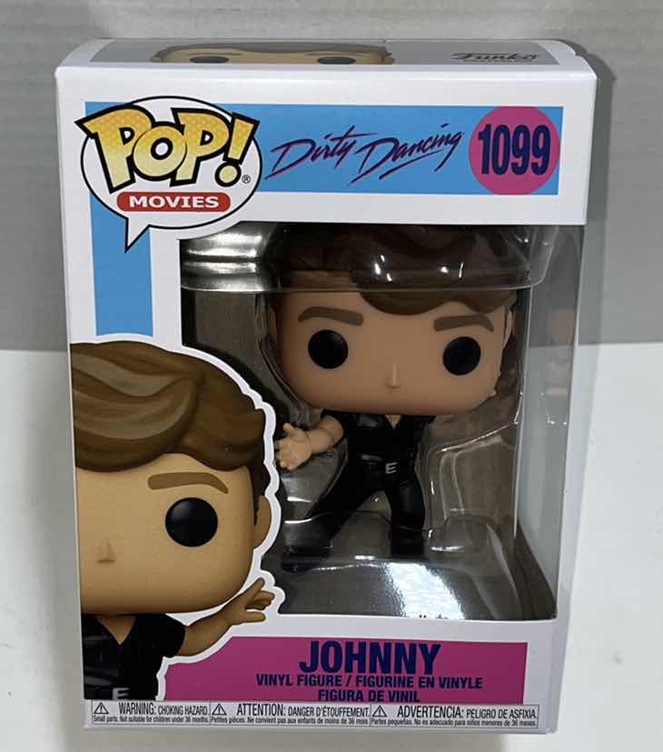 Photo 1 of NIB FUNKO POP MOVIES VINYL FIGURE, #1099 DIRTY DANCING JOHNNY (1)