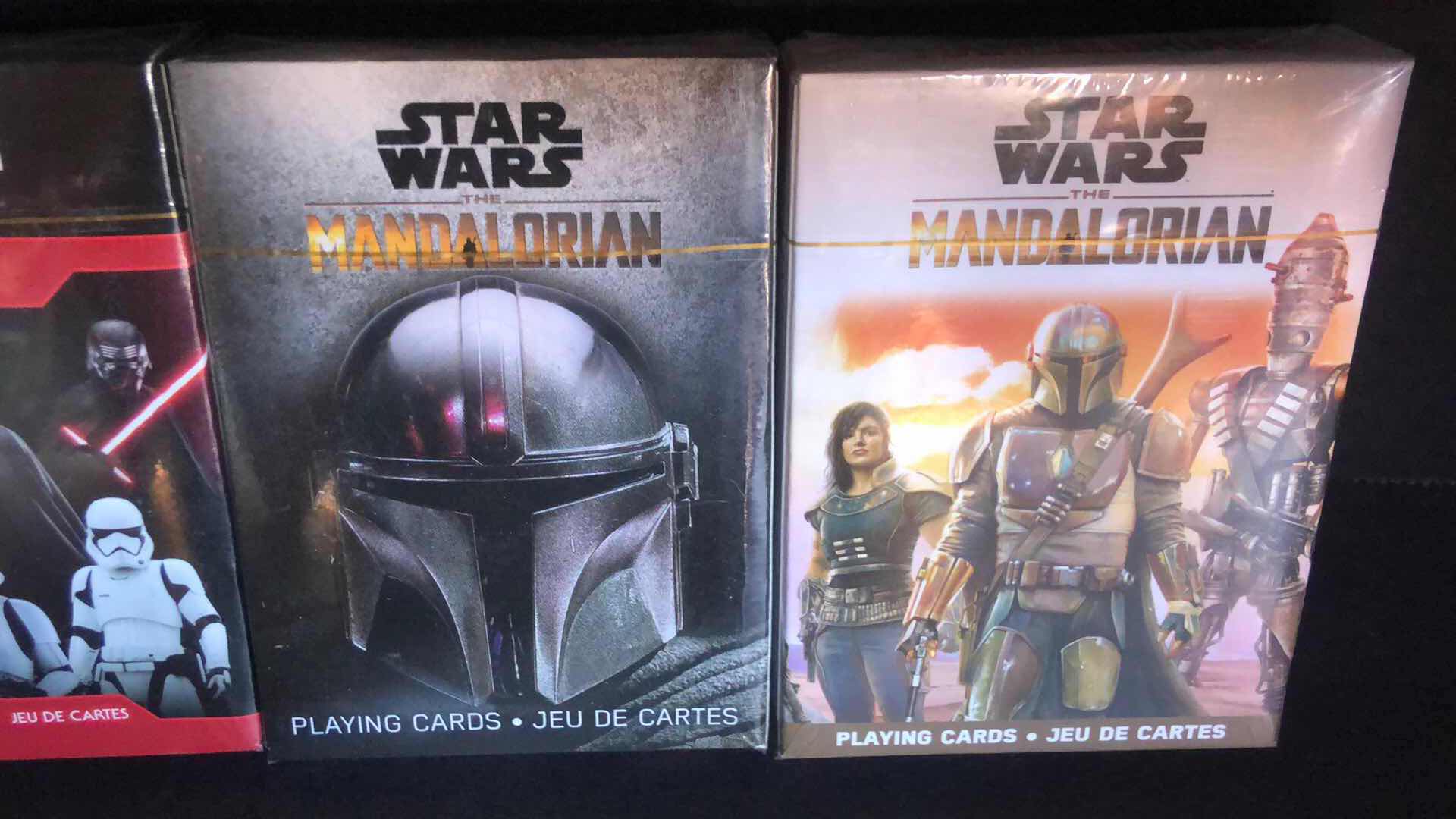 Photo 3 of ASSORTMENT OF STAR WARS PLAYING CARD PACKS (5)