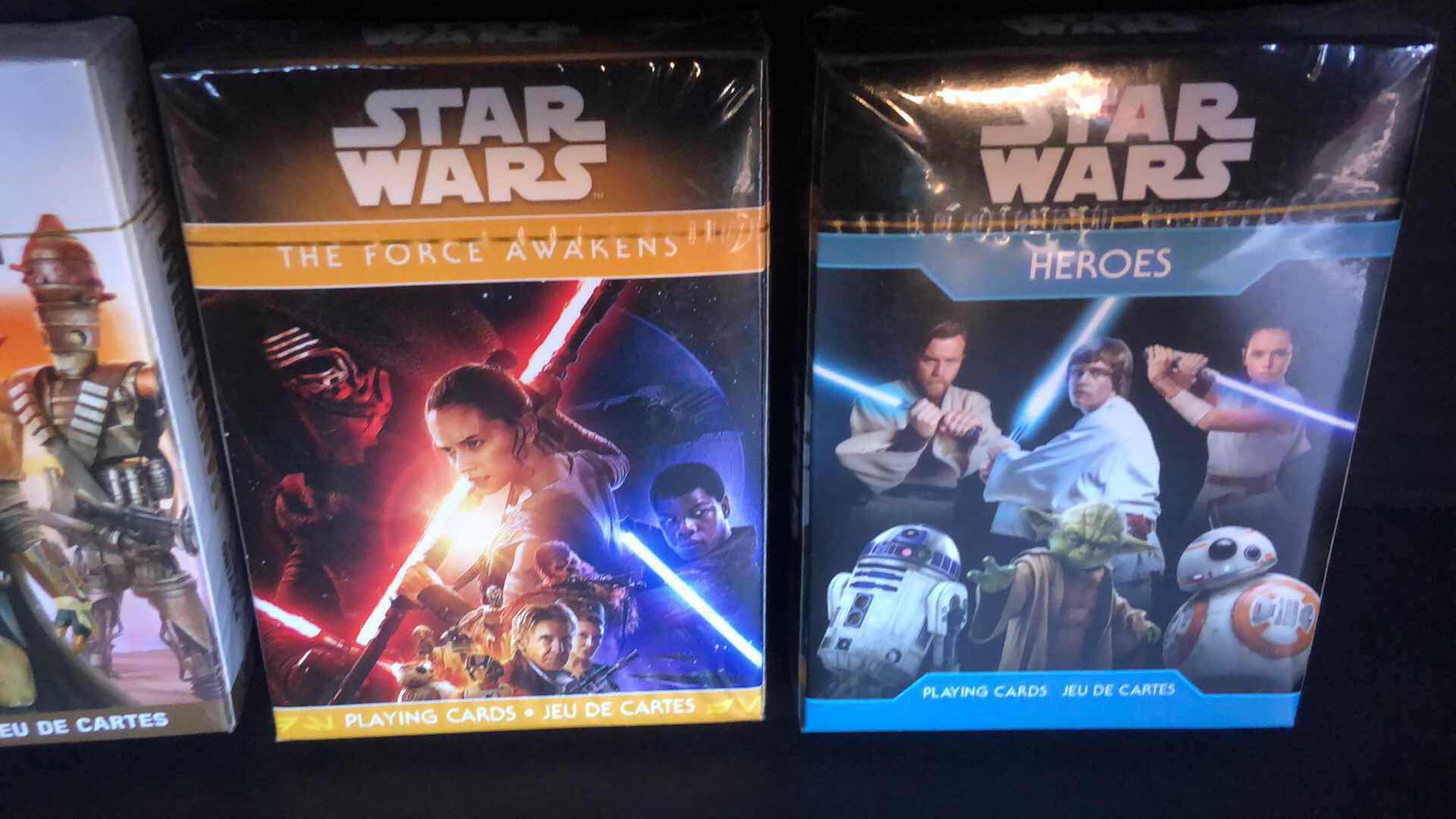 Photo 3 of BRAND NEW ASSORTMENT OF STAR WARS PLAYING CARD DECKS