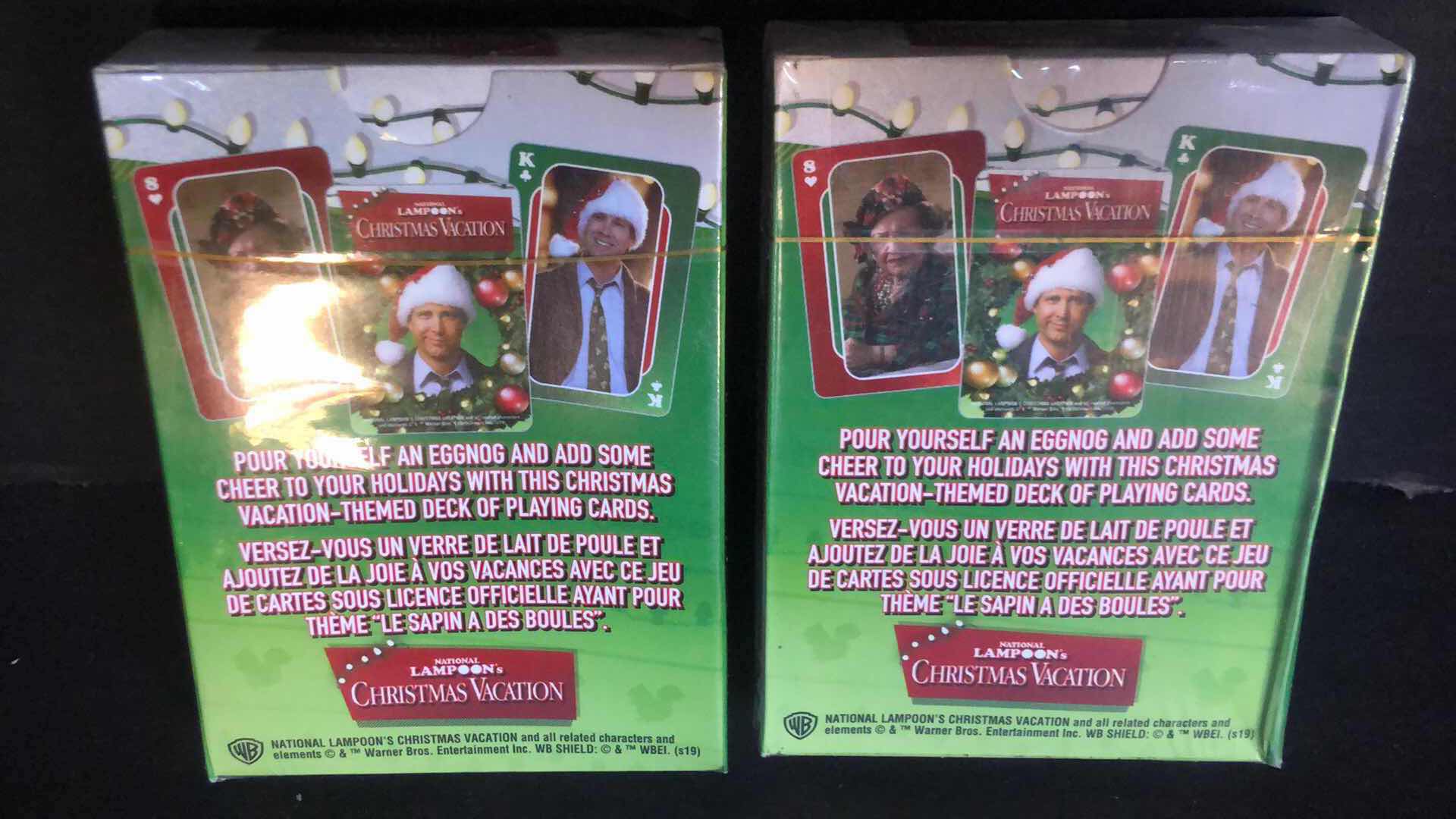 Photo 2 of BRAND NEW NATIONAL LAMPOONS CHRISTMAS VACATION PLAYING CARD DECKS (2)